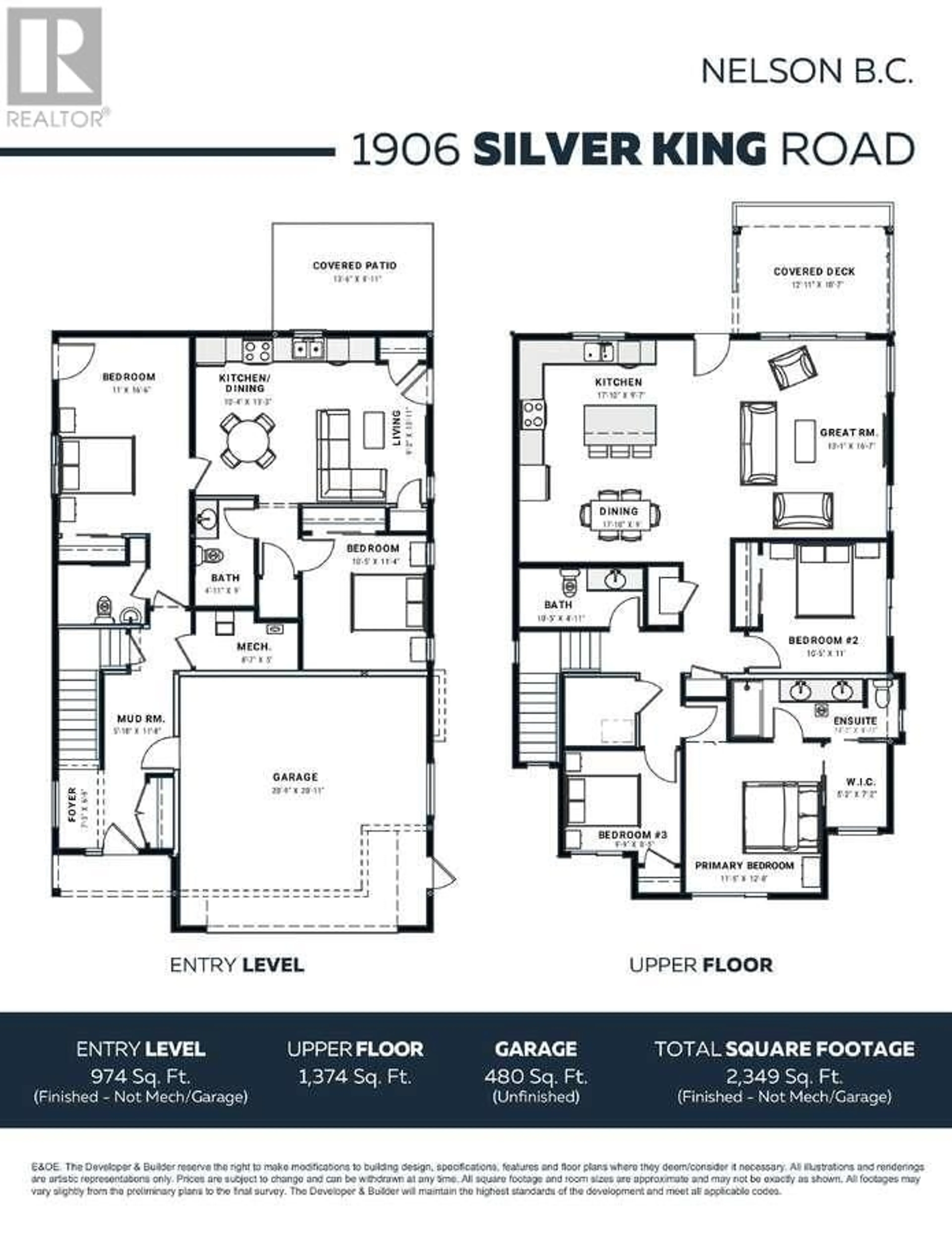 Floor plan for 1906 SILVER KING ROAD, Nelson British Columbia V1L1C7