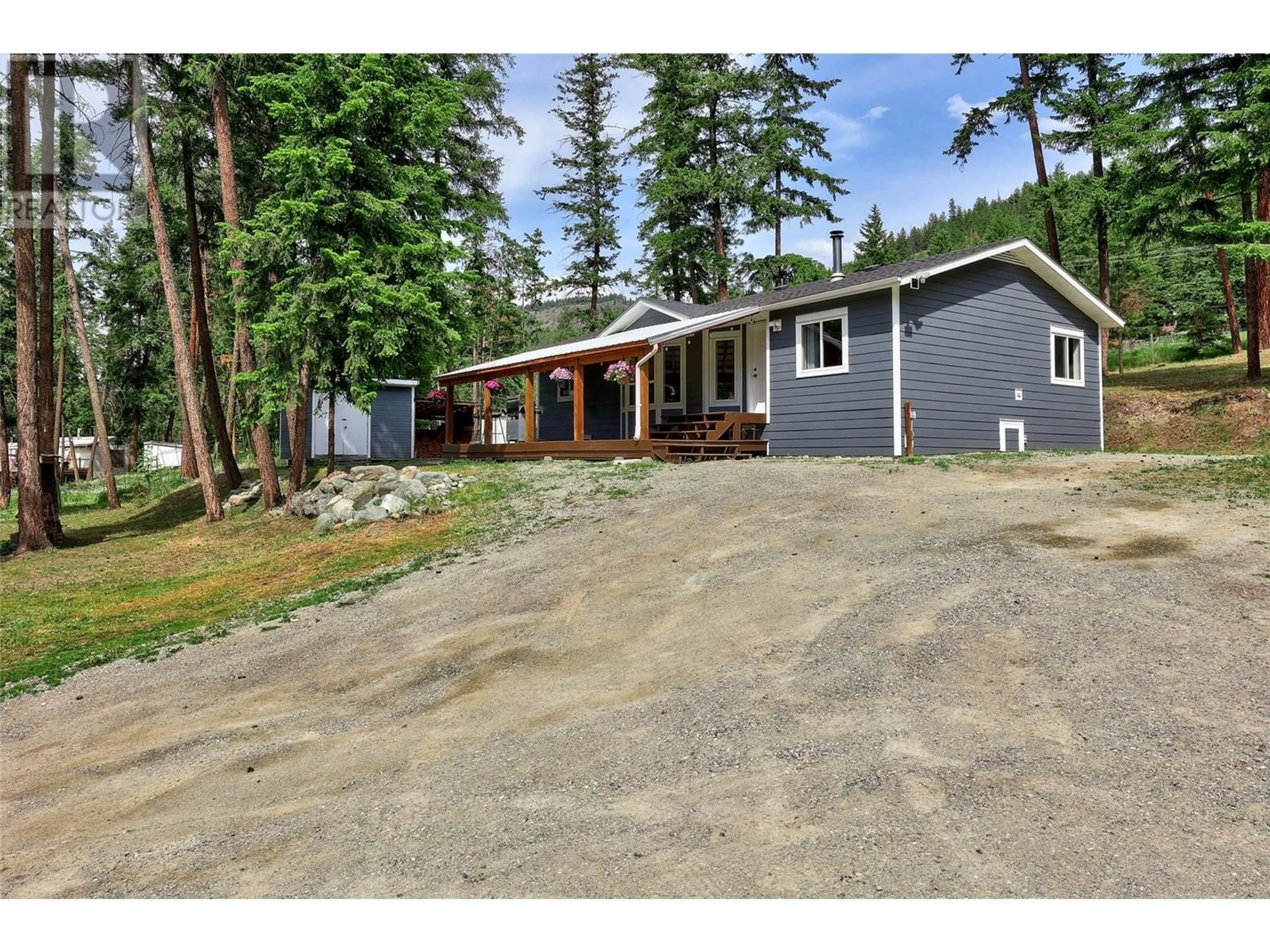 A pic from outside/outdoor area/front of a property/back of a property/a pic from drone, street for 348 WALTERDALE ROAD, Kamloops British Columbia V0E2H0