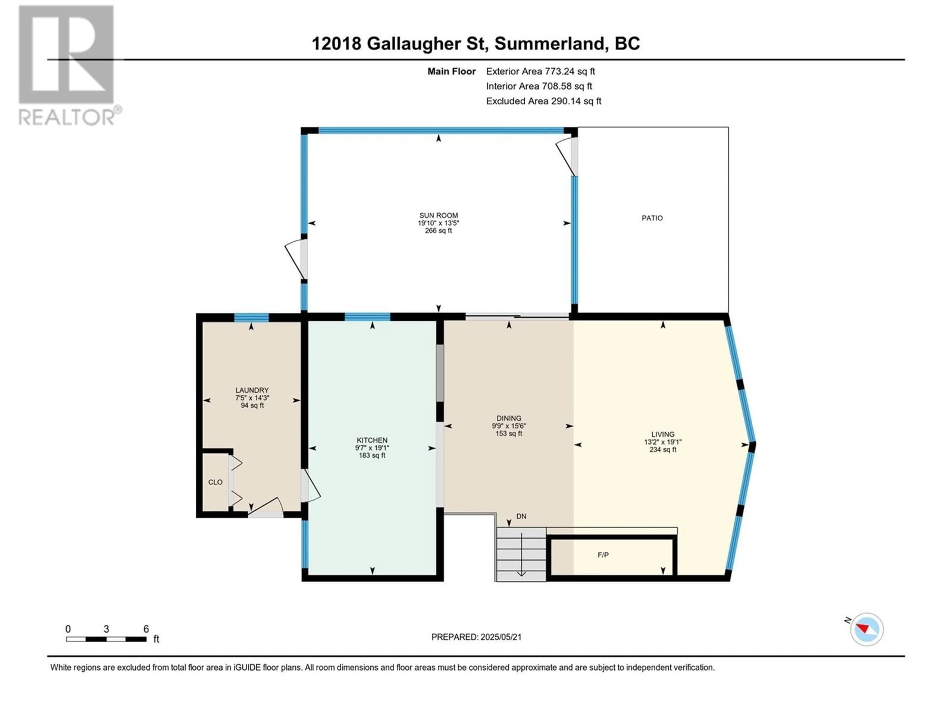Floor plan for 12018 GALLAUGHER STREET, Summerland British Columbia V0H1Z3