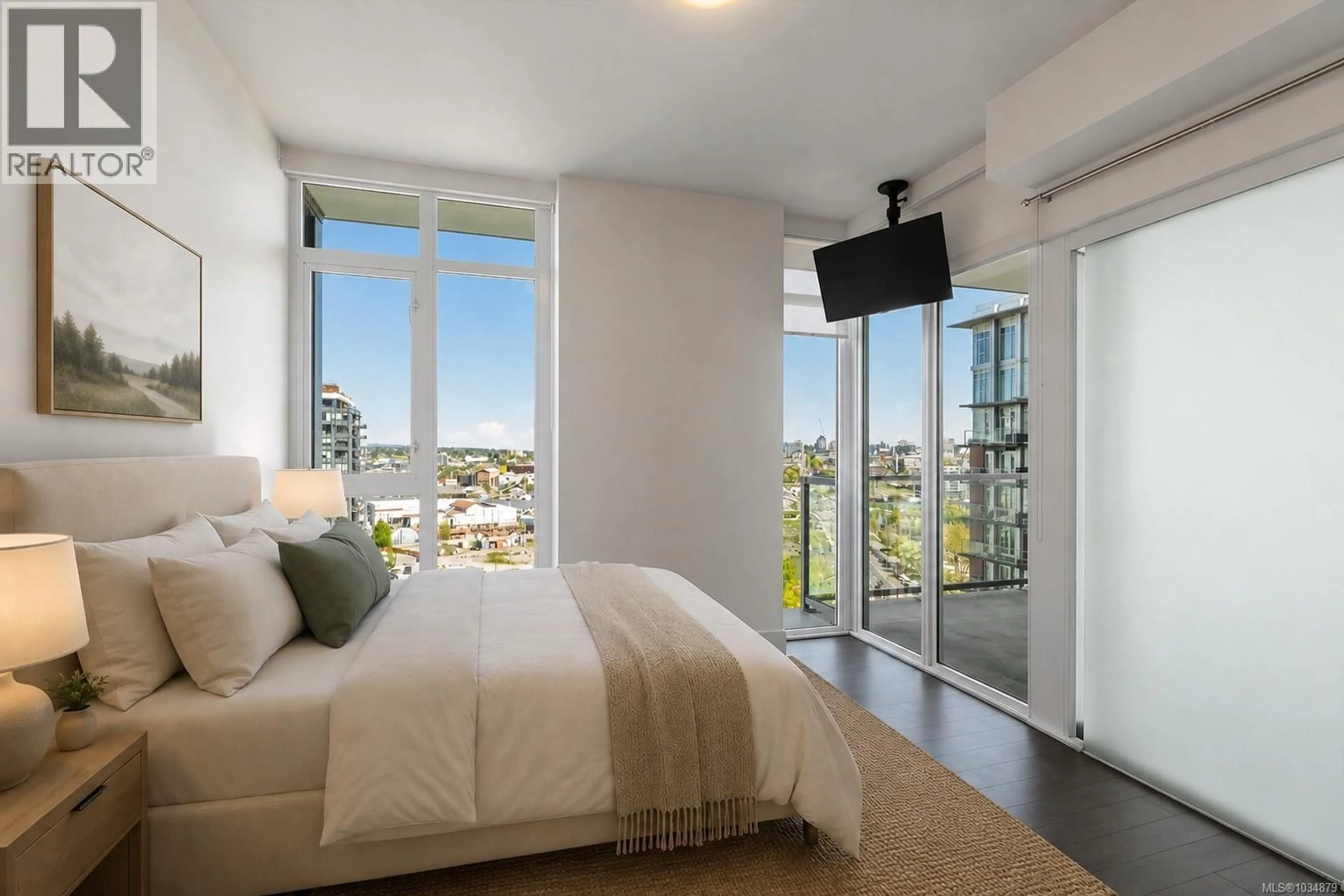 Bedroom with bed, unknown for 809 - 83 SAGHALIE ROAD, Victoria British Columbia V9A0E7