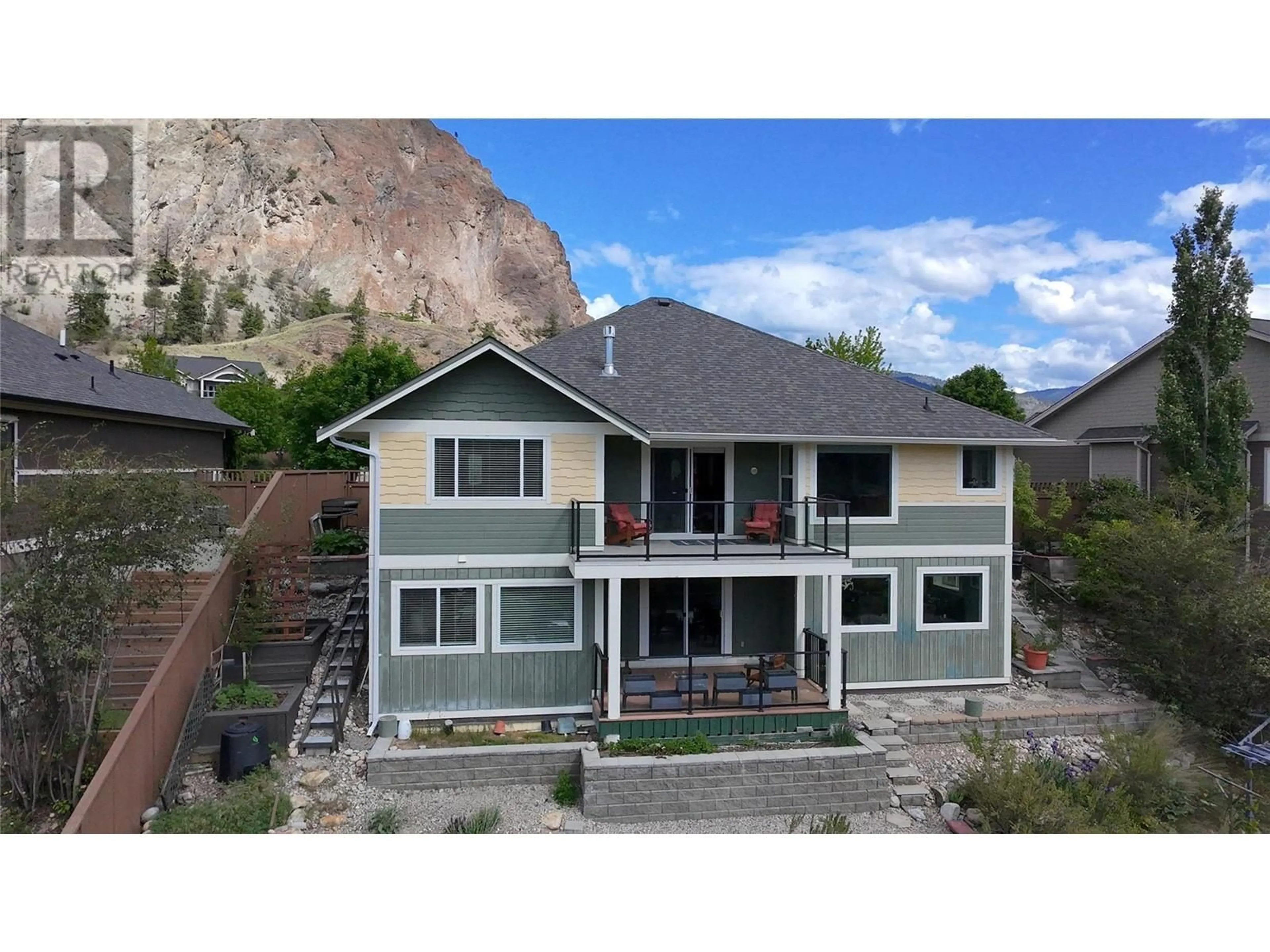 A pic from outside/outdoor area/front of a property/back of a property/a pic from drone, mountain view for 137 - 4400 MCLEAN CREEK ROAD, Okanagan Falls British Columbia V0H1R6