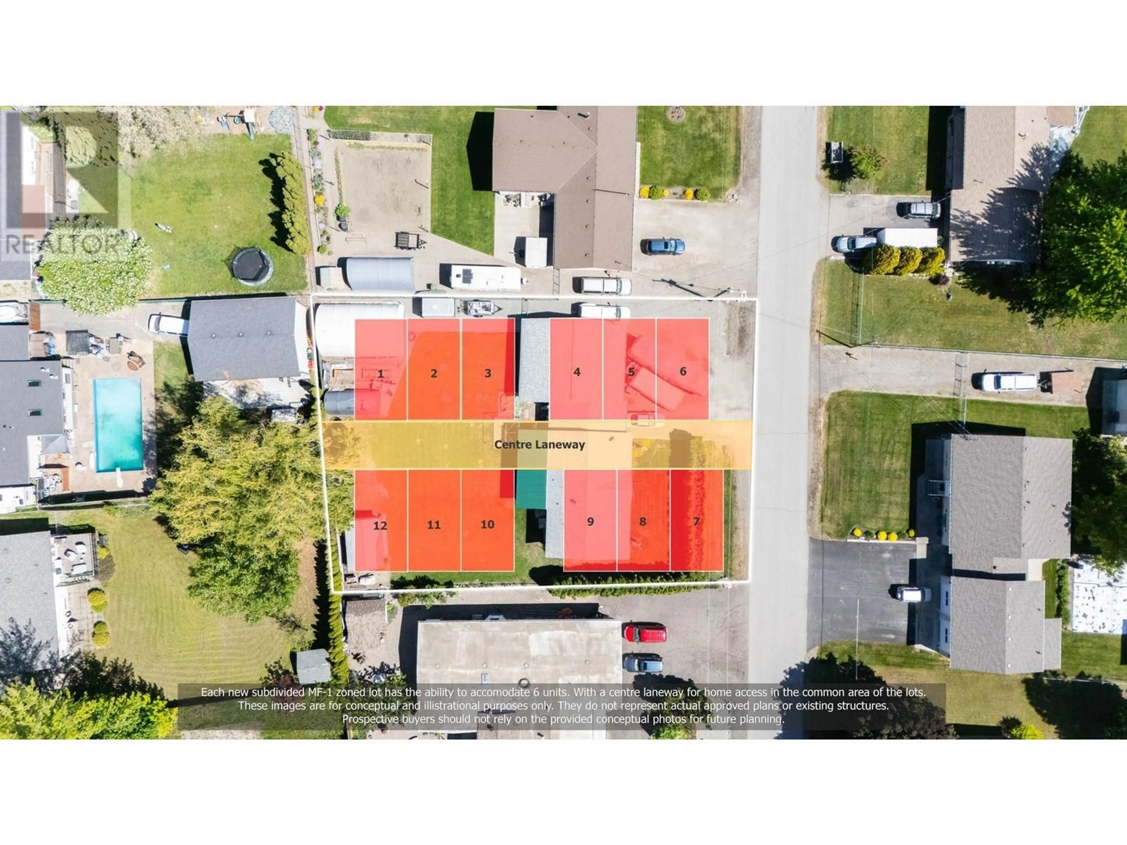 A pic from outside/outdoor area/front of a property/back of a property/a pic from drone, street for 184 CARIBOO ROAD, Kelowna British Columbia V1V2E4