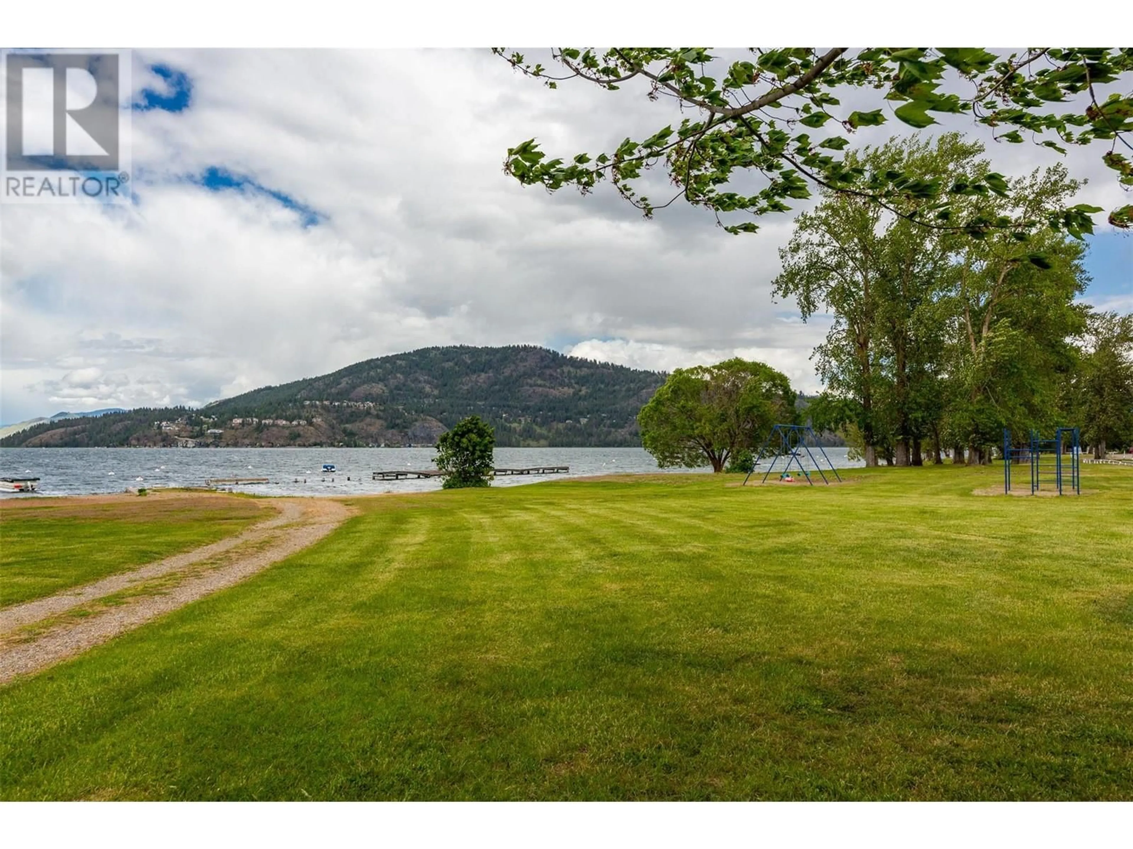 A pic from outside/outdoor area/front of a property/back of a property/a pic from drone, water/lake/river/ocean view for 683 COUGAR STREET, Vernon British Columbia V1H2A1
