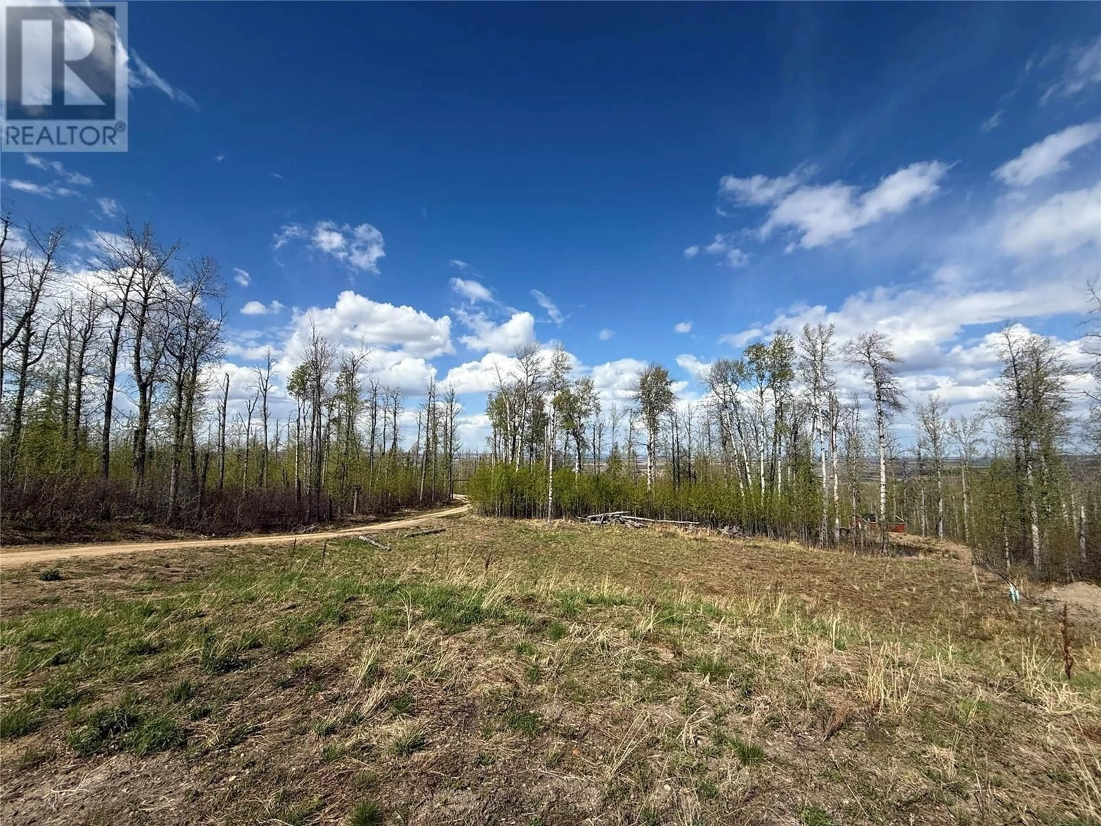 A pic from outside/outdoor area/front of a property/back of a property/a pic from drone, forest/trees view for 129 MOORE WAY, Dawson Creek British Columbia V0C2C0