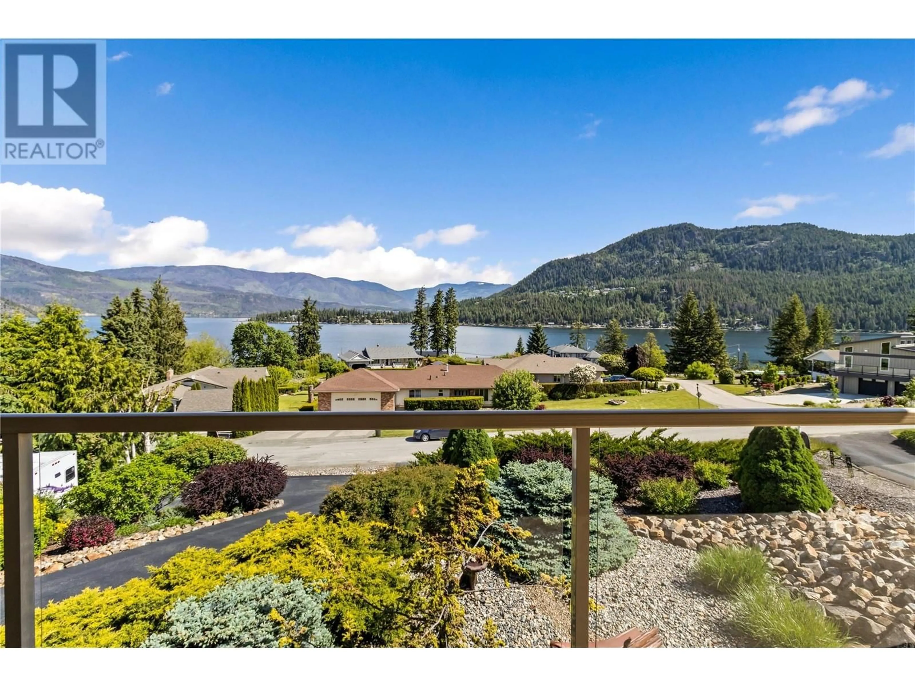 A pic from outside/outdoor area/front of a property/back of a property/a pic from drone, water/lake/river/ocean view for 2390 TAMERAC TERRACE, Sorrento British Columbia V0E2W2