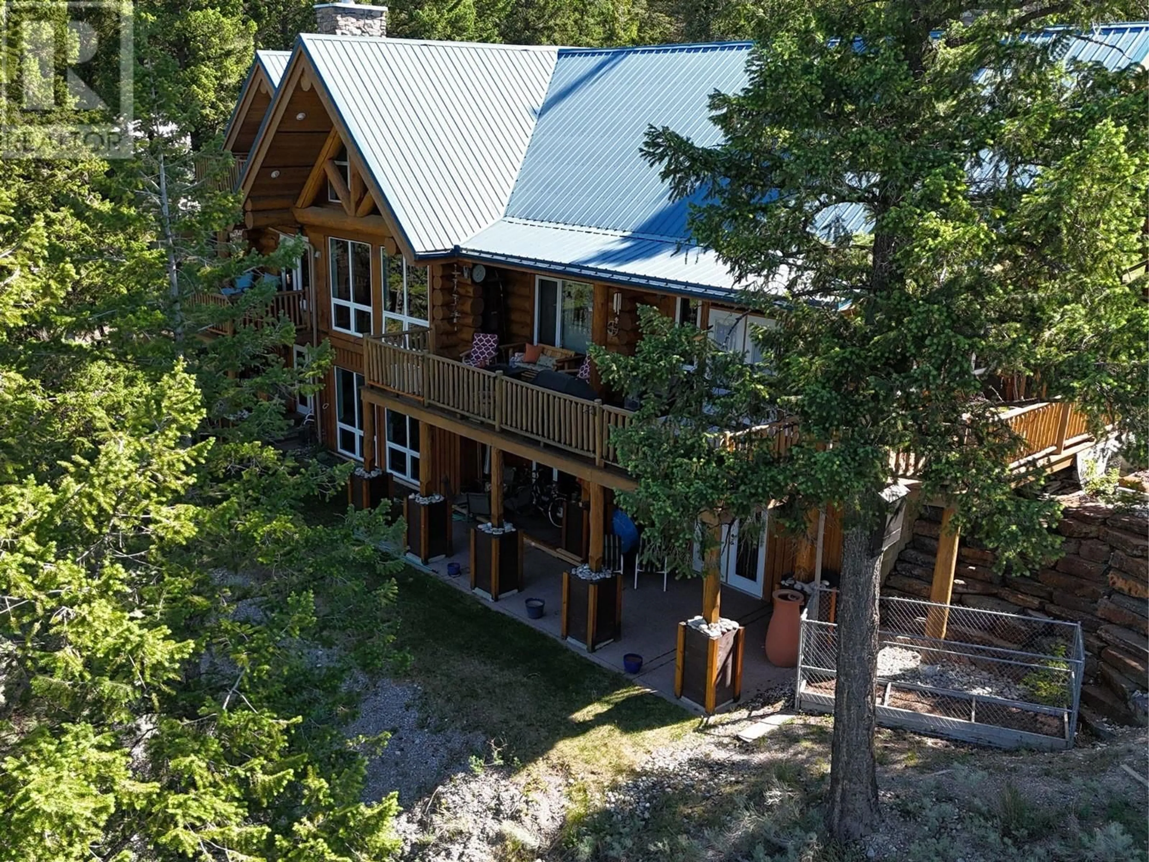 A pic from outside/outdoor area/front of a property/back of a property/a pic from drone, unknown for 8403 BIGHORN SHEEP LANE, Canal Flats British Columbia V0B1B0