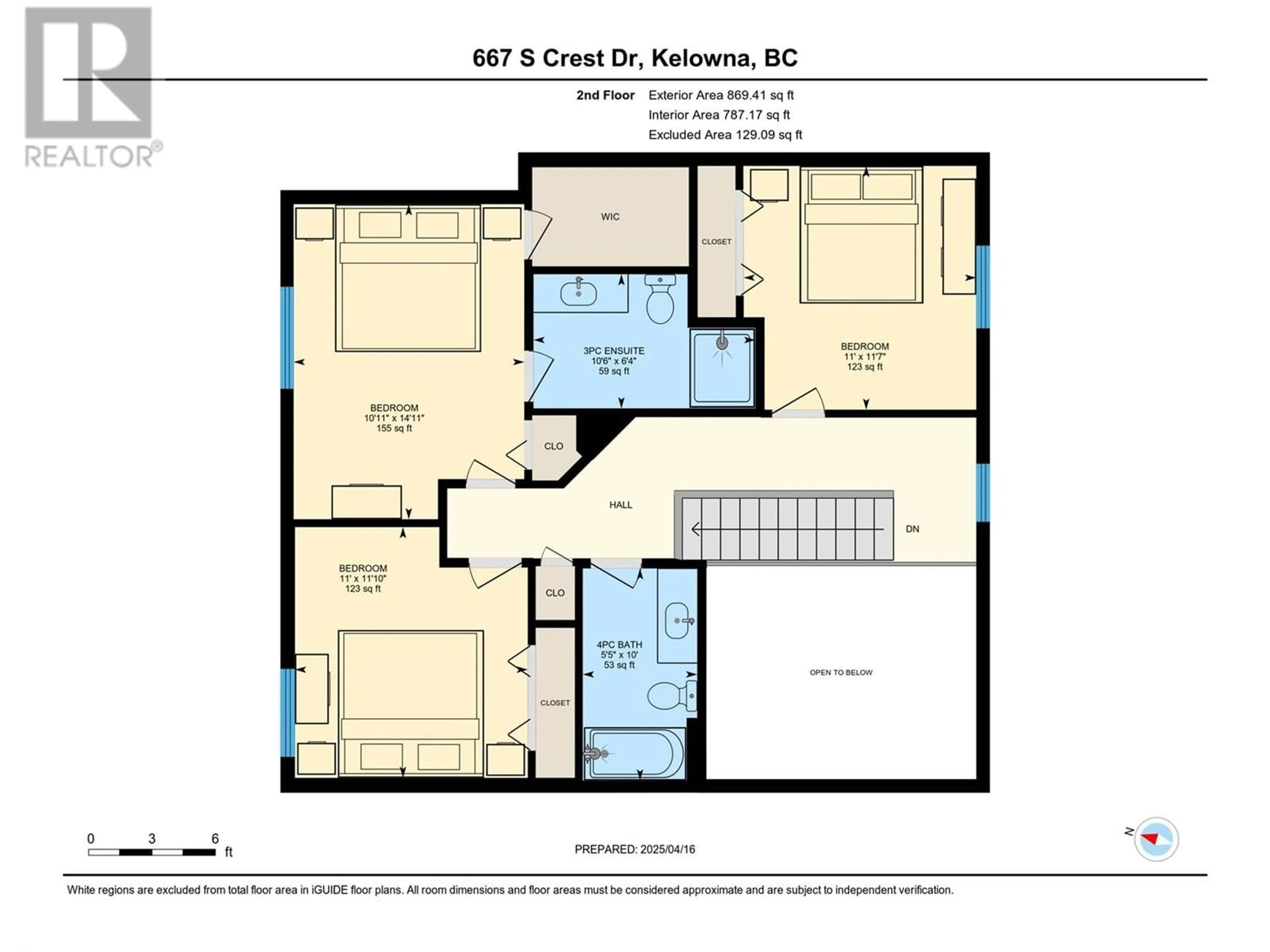 Floor plan for 667 SOUTH CREST DRIVE, Kelowna British Columbia V1W4W6
