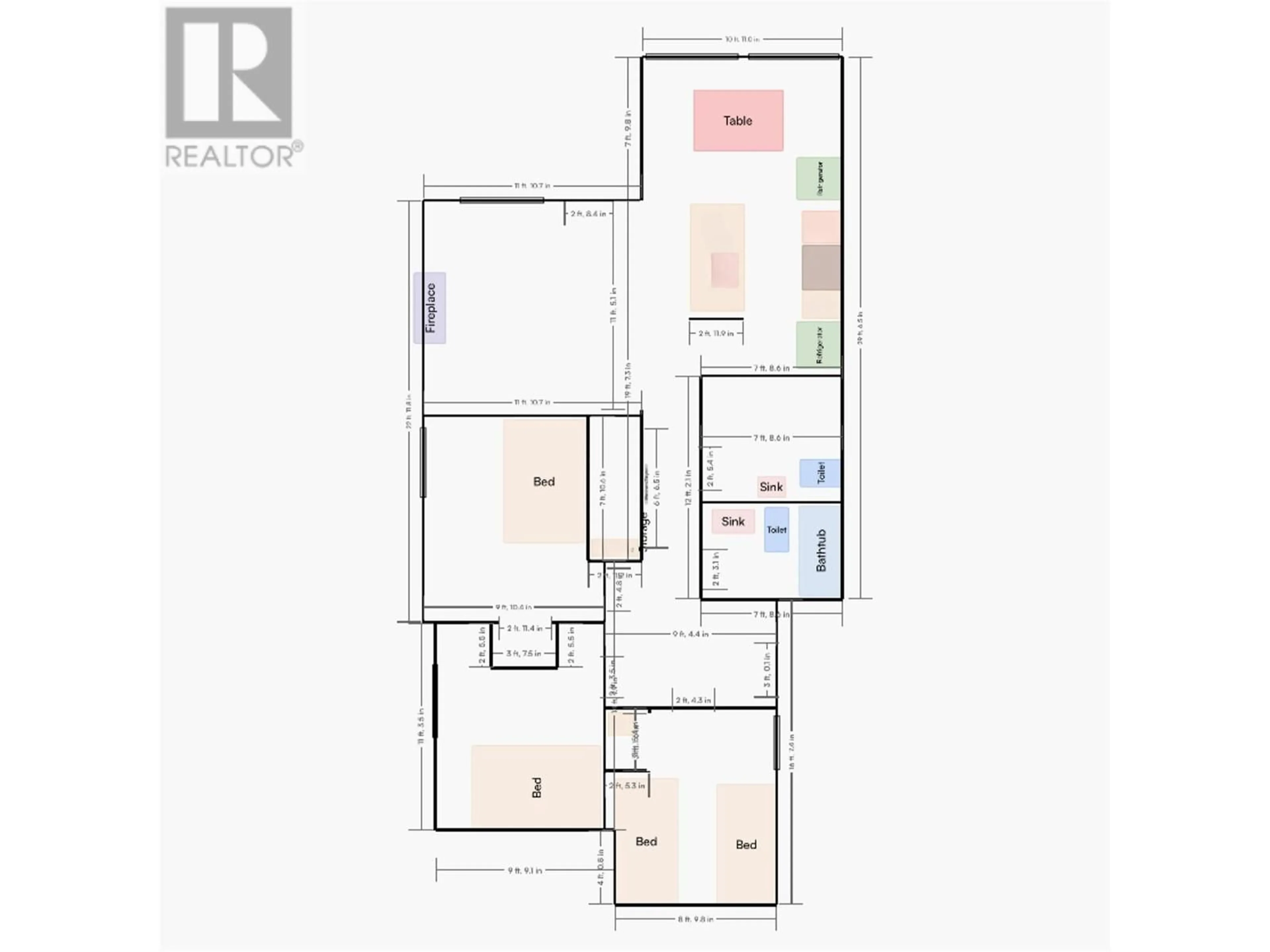 Floor plan for C - 4817 SNOWPINES ROAD, Big White British Columbia V1V1P3