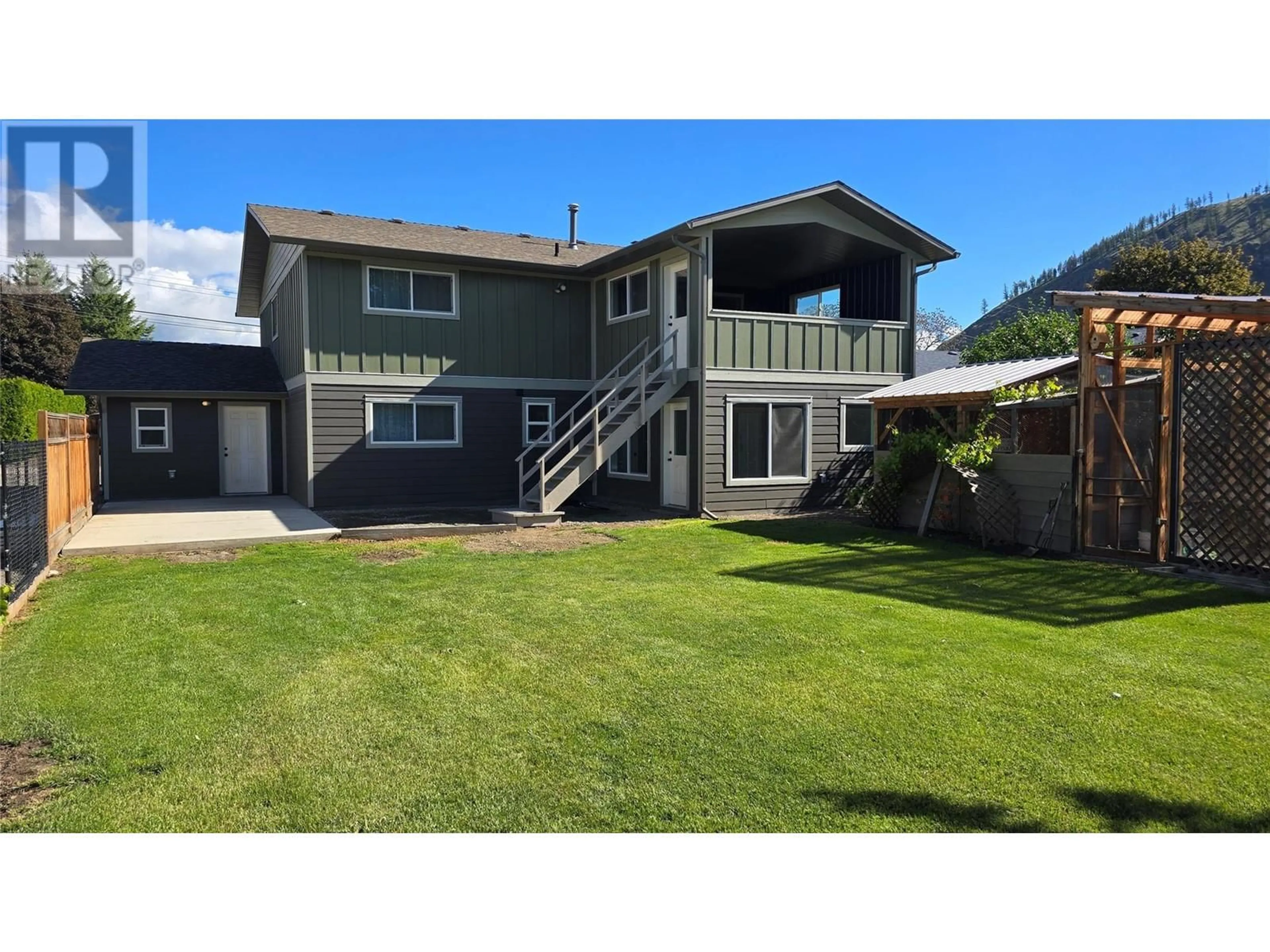 A pic from outside/outdoor area/front of a property/back of a property/a pic from drone, street for 219 MONTEGO ROAD, Kamloops British Columbia V2H1N1