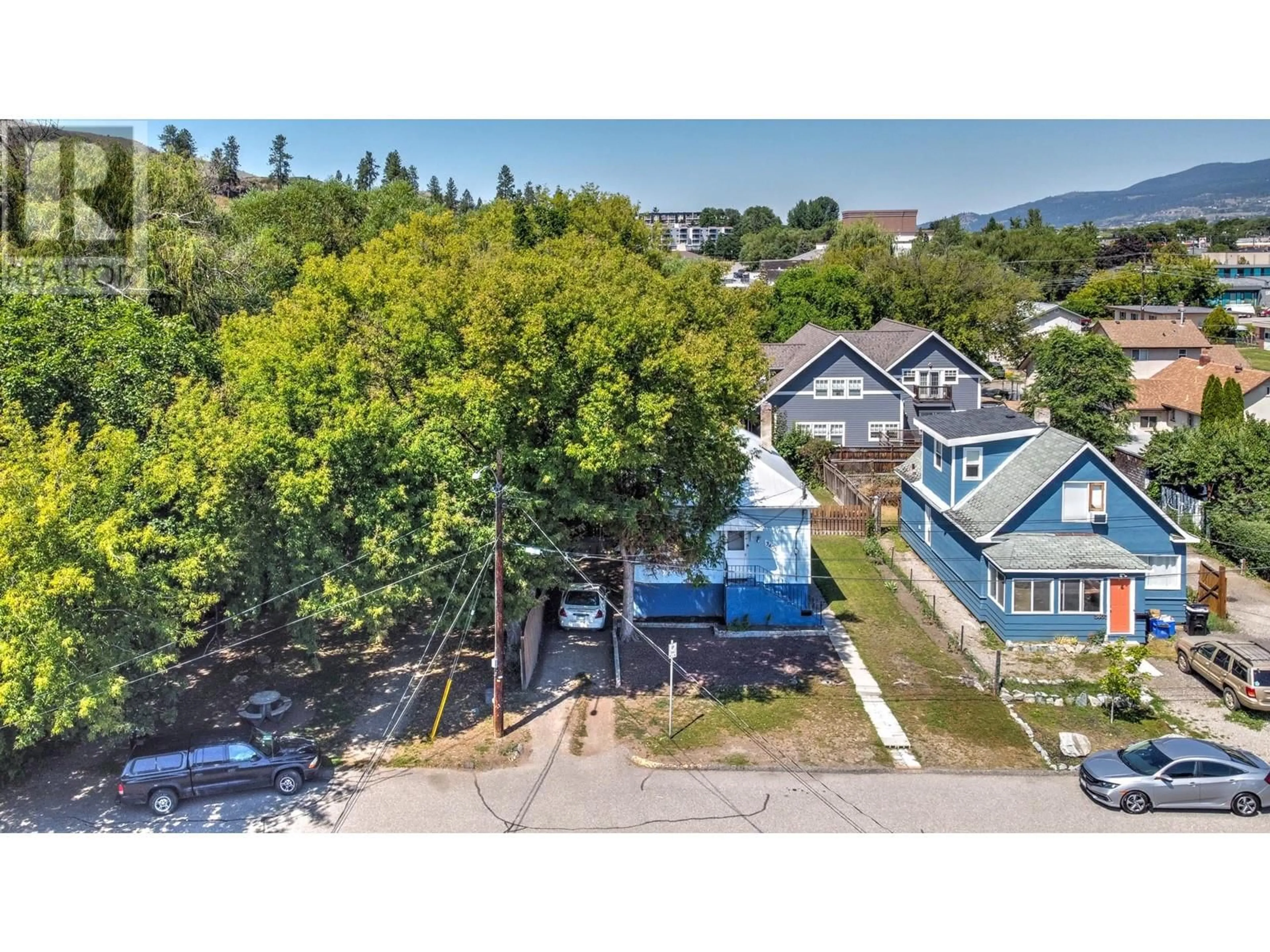 A pic from outside/outdoor area/front of a property/back of a property/a pic from drone, unknown for 3405 33 AVENUE, Vernon British Columbia V1T2P2