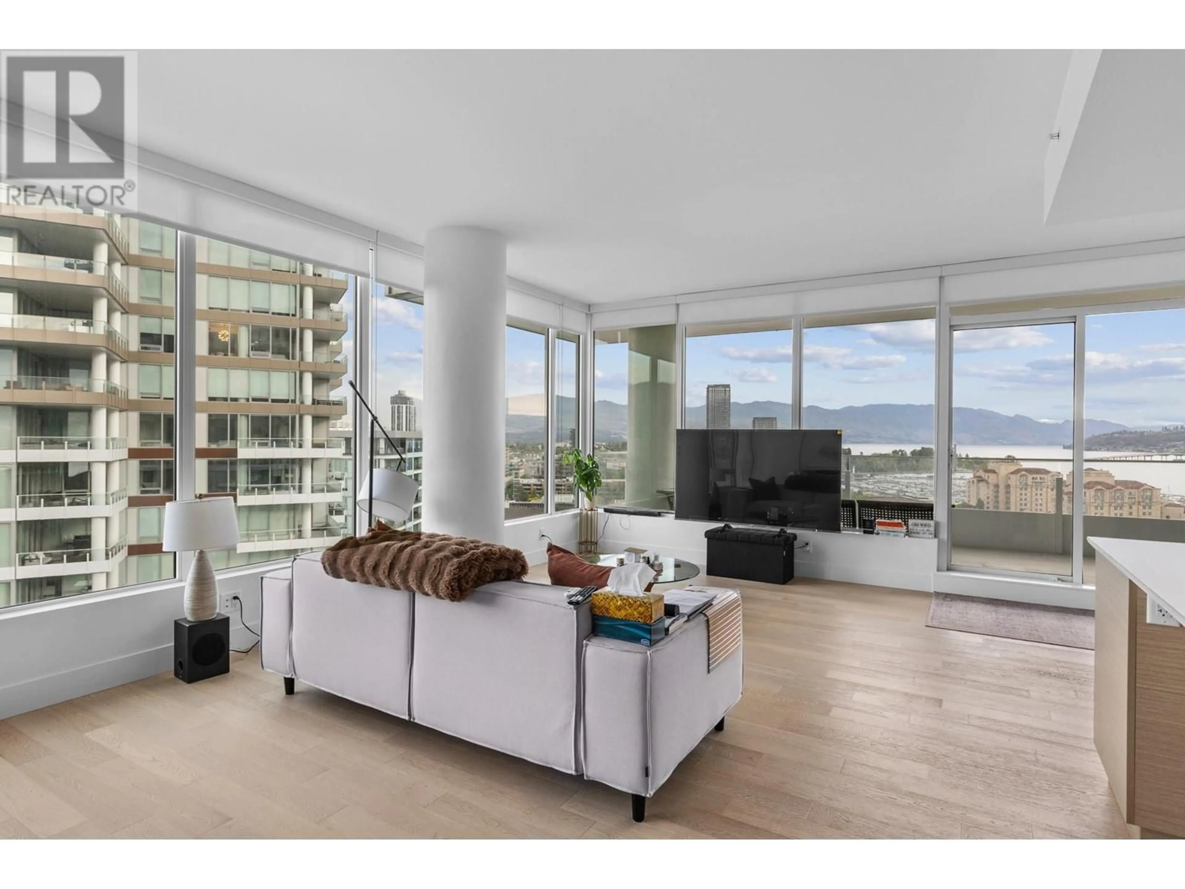Living room with furniture, unknown for 1503 - 1181 SUNSET DRIVE, Kelowna British Columbia V1Y0L4