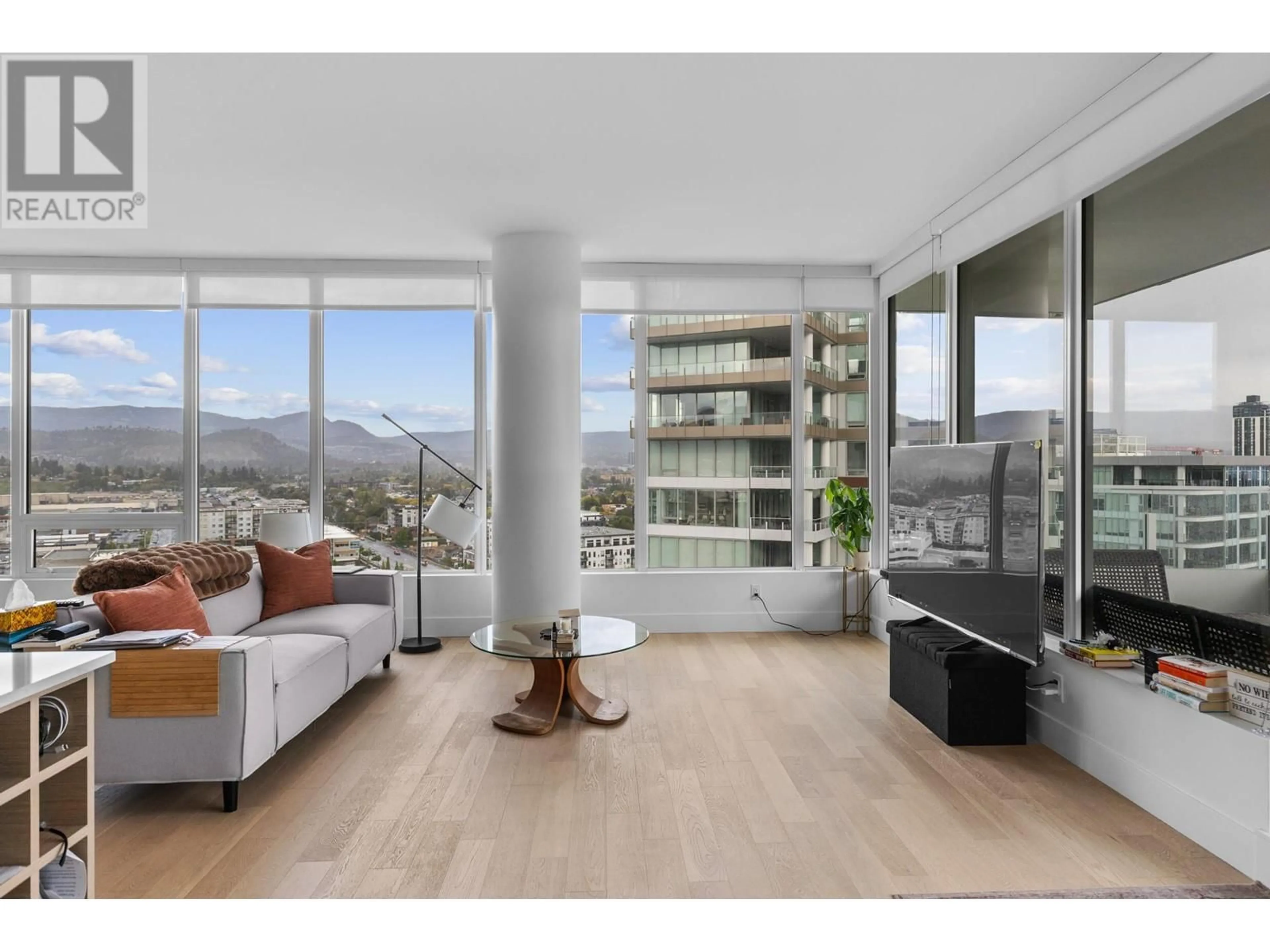 Living room with furniture, unknown for 1503 - 1181 SUNSET DRIVE, Kelowna British Columbia V1Y0L4