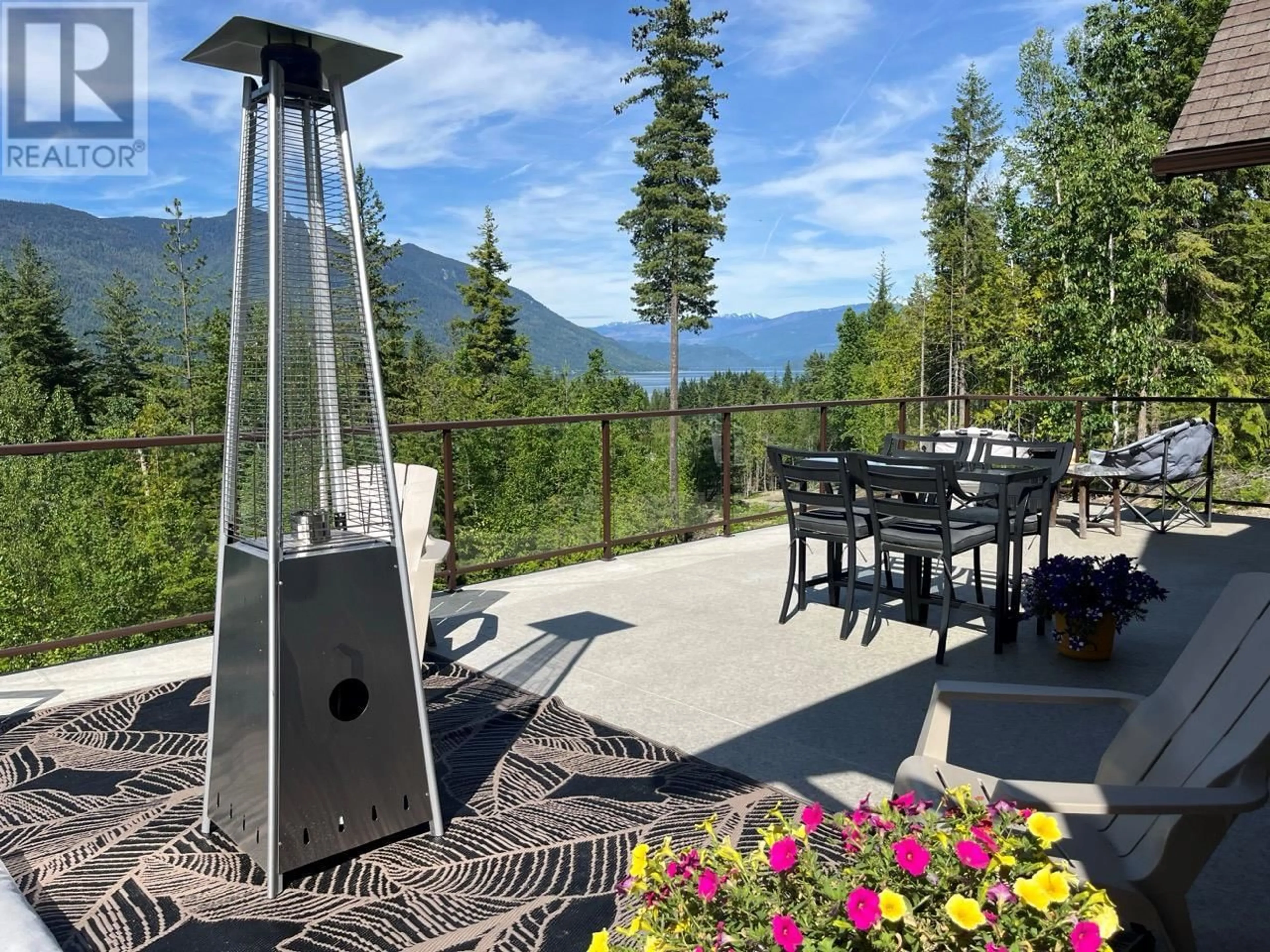 Patio, mountain view for 4784 IVY ROAD, Eagle Bay British Columbia V0E1T0