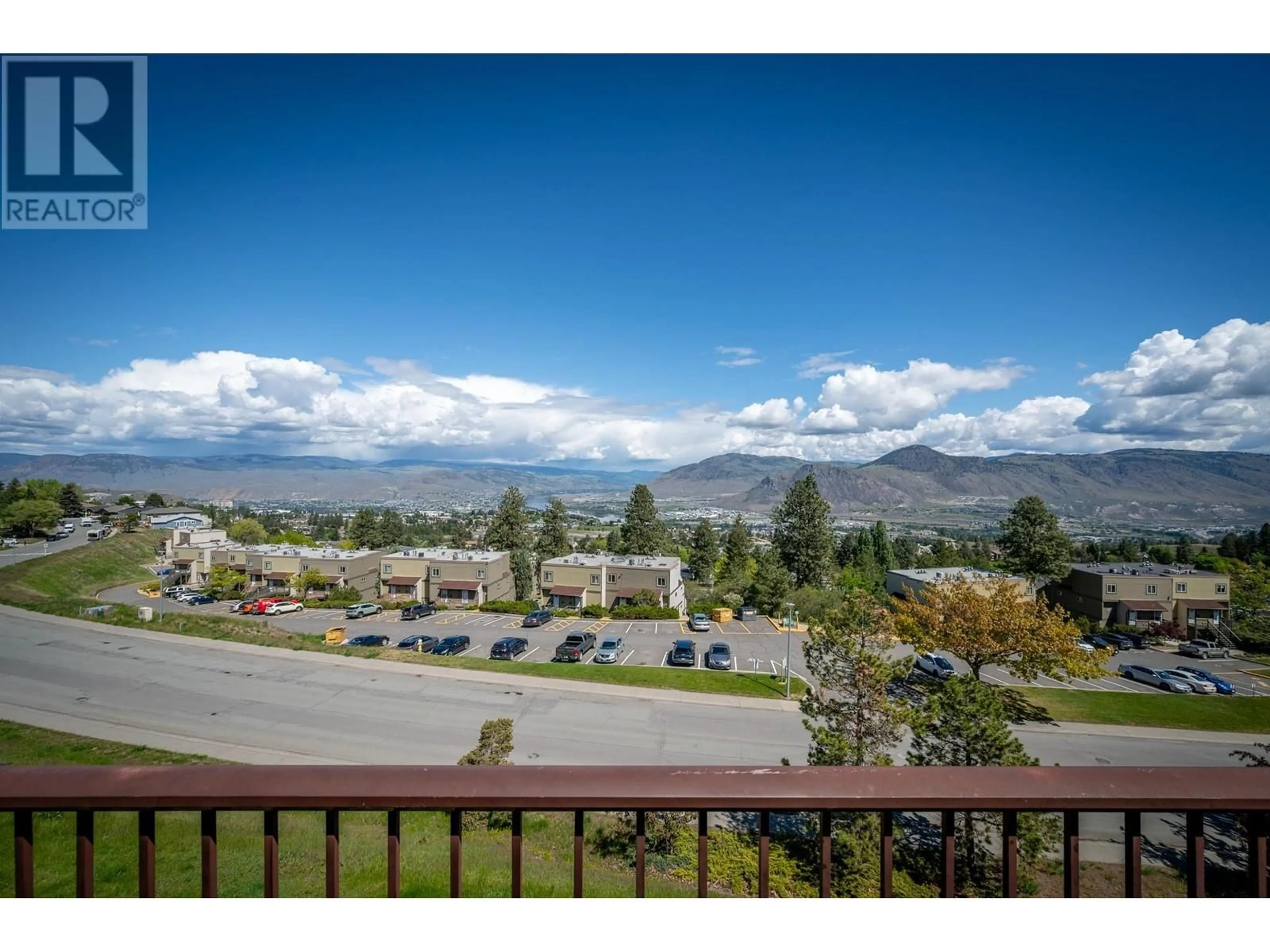 A pic from outside/outdoor area/front of a property/back of a property/a pic from drone, mountain view for 57 - 1810 SUMMIT DRIVE, Kamloops British Columbia V2E2C7