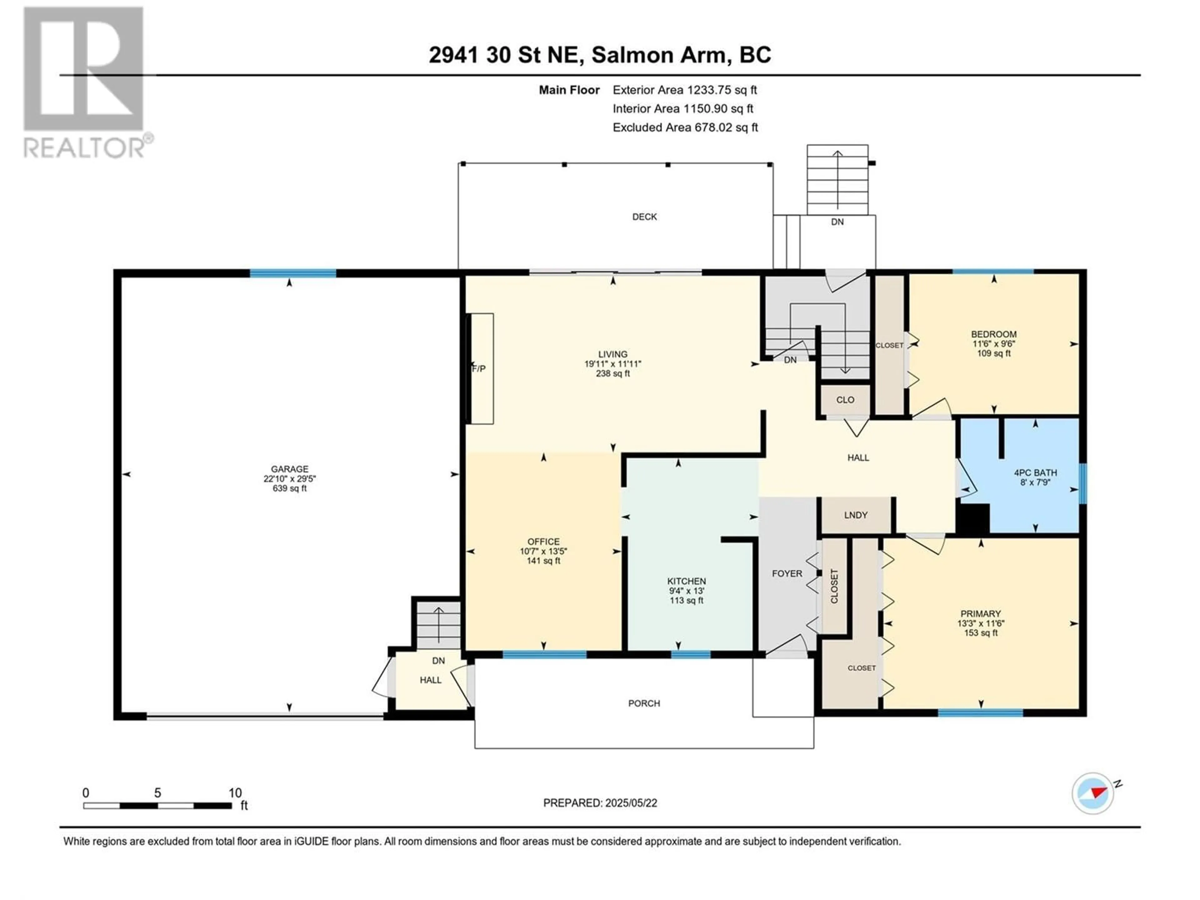 Floor plan for 2941 30 STREET NORTHEAST, Salmon Arm British Columbia V1E3G7