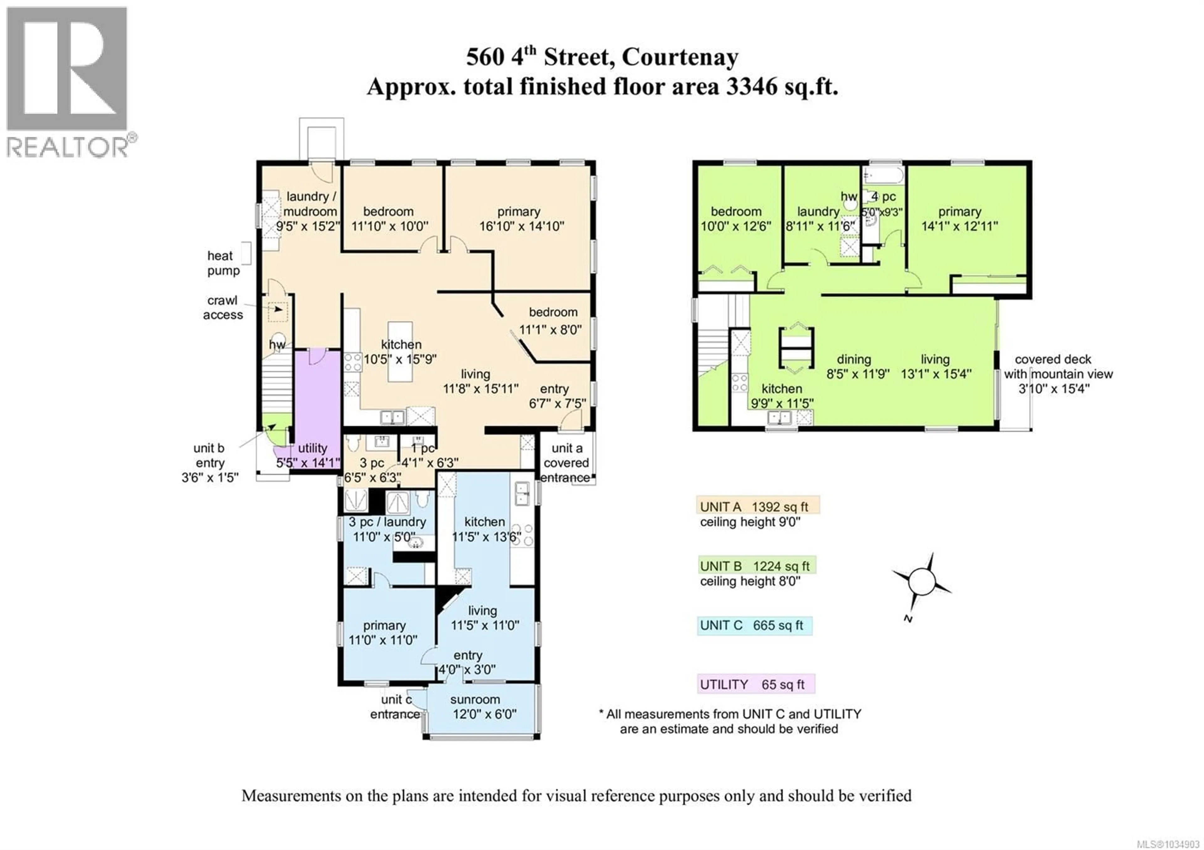 Floor plan for 560 4TH STREET, Courtenay British Columbia V9N1H2