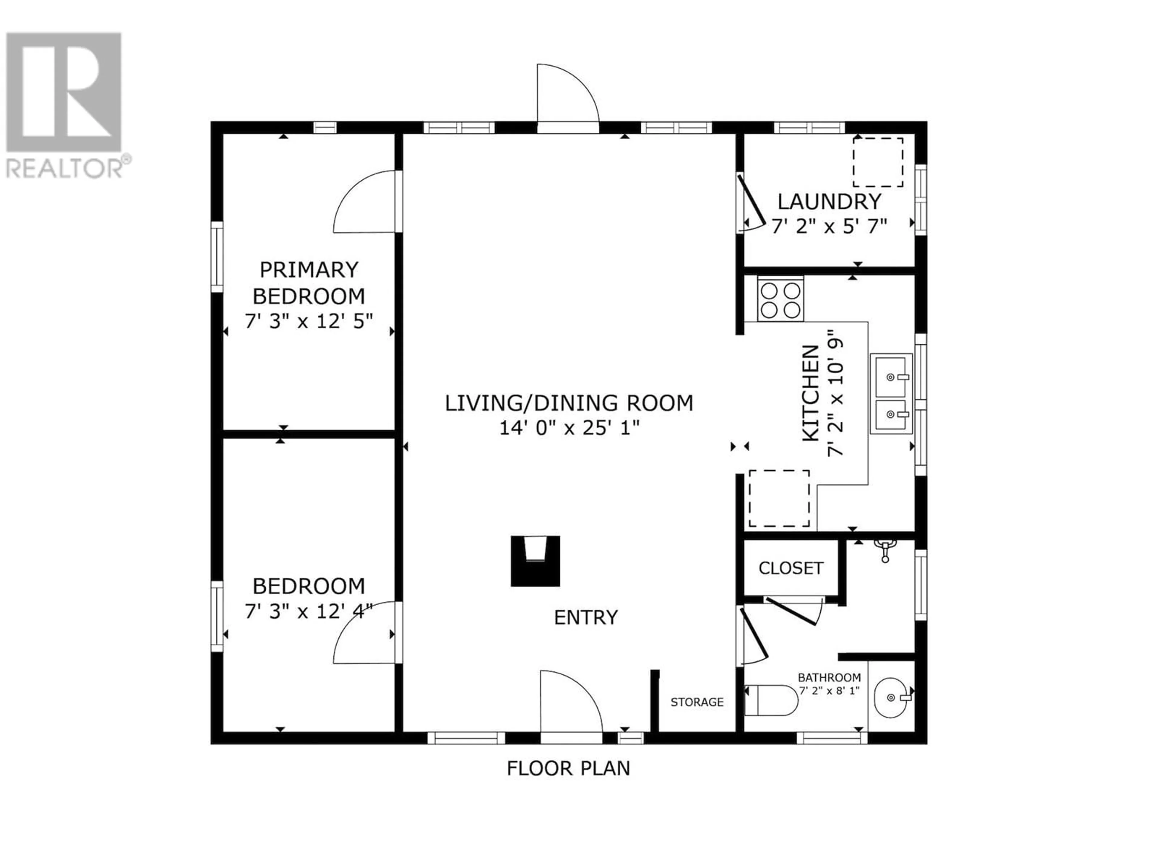 Floor plan for 6610 6 HIGHWAY, Ymir British Columbia V0G2K0