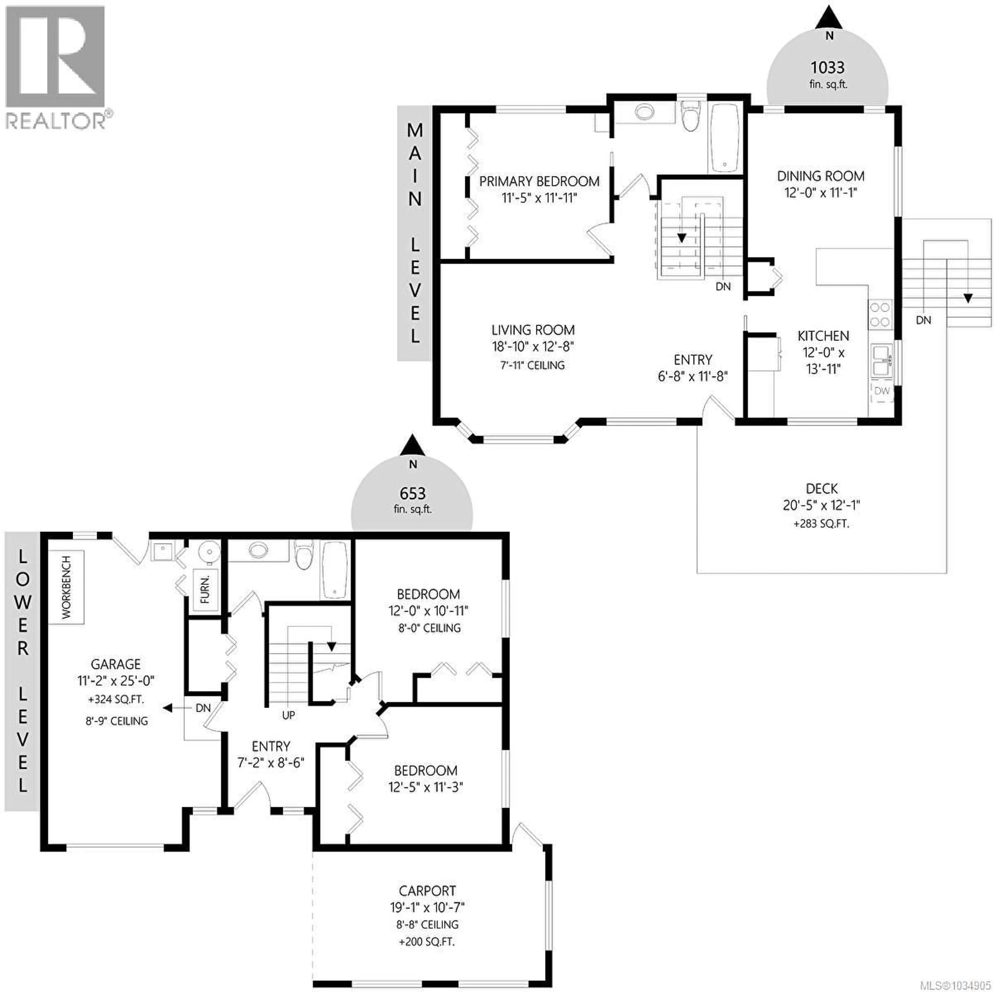 Floor plan for 485 STURDEE STREET, Esquimalt British Columbia V9A6R2