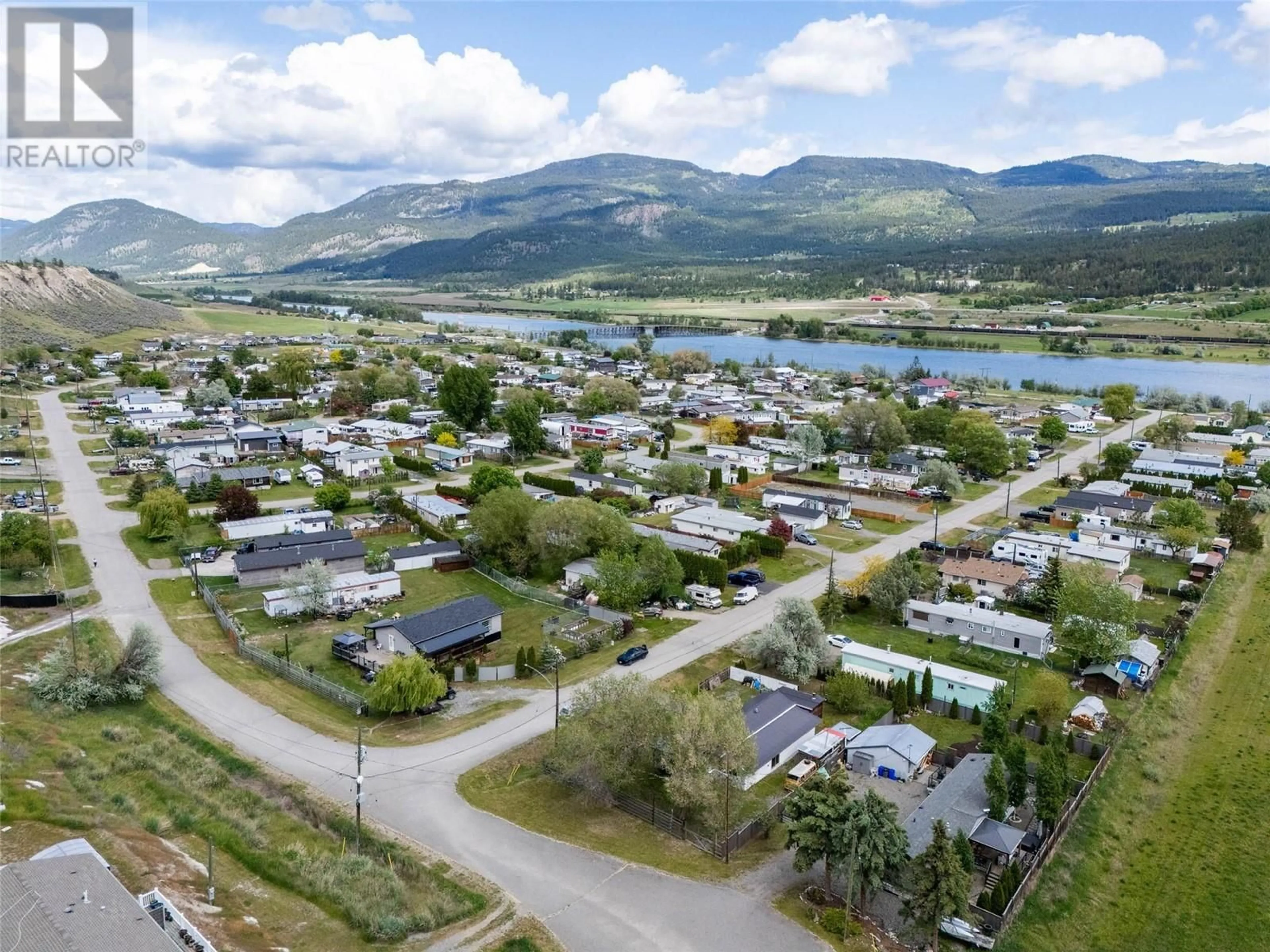 A pic from outside/outdoor area/front of a property/back of a property/a pic from drone, mountain view for 1269 DECAMILLIS ROAD, Kamloops British Columbia V0E2P0