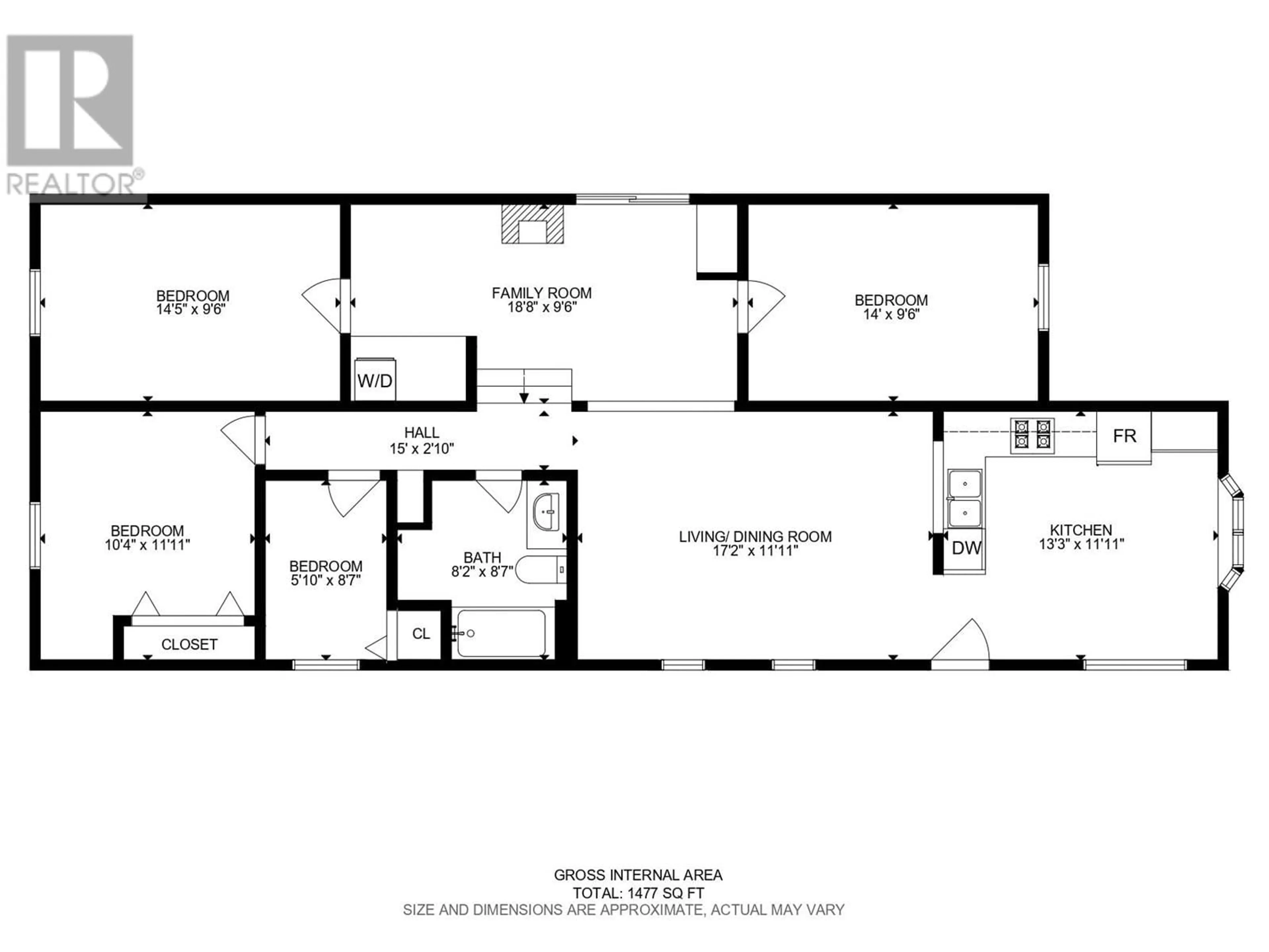 Floor plan for 1269 DECAMILLIS ROAD, Kamloops British Columbia V0E2P0