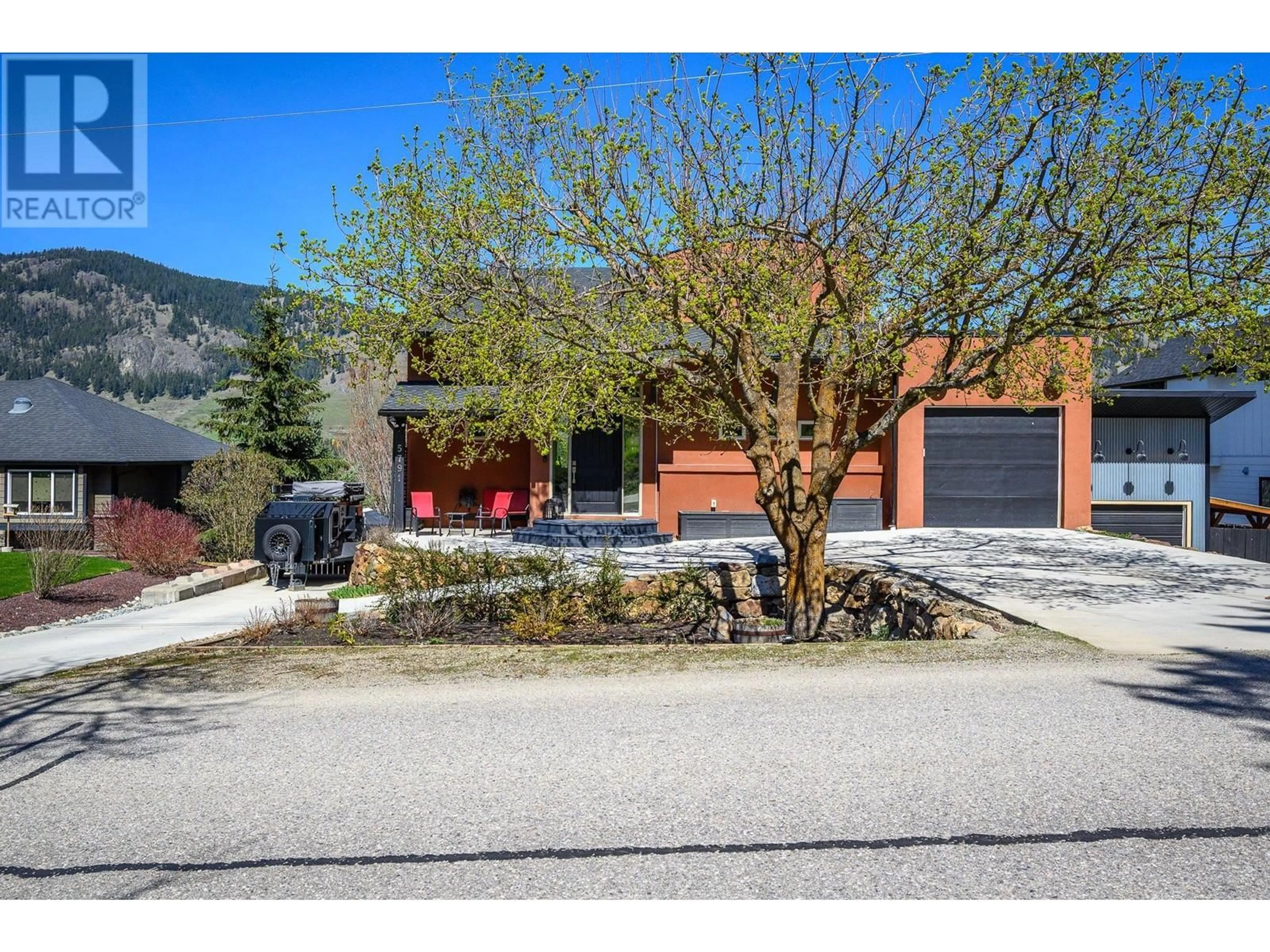 Home with brick exterior material, street for 5791 LEARMOUTH ROAD, Coldstream British Columbia V1B3E6