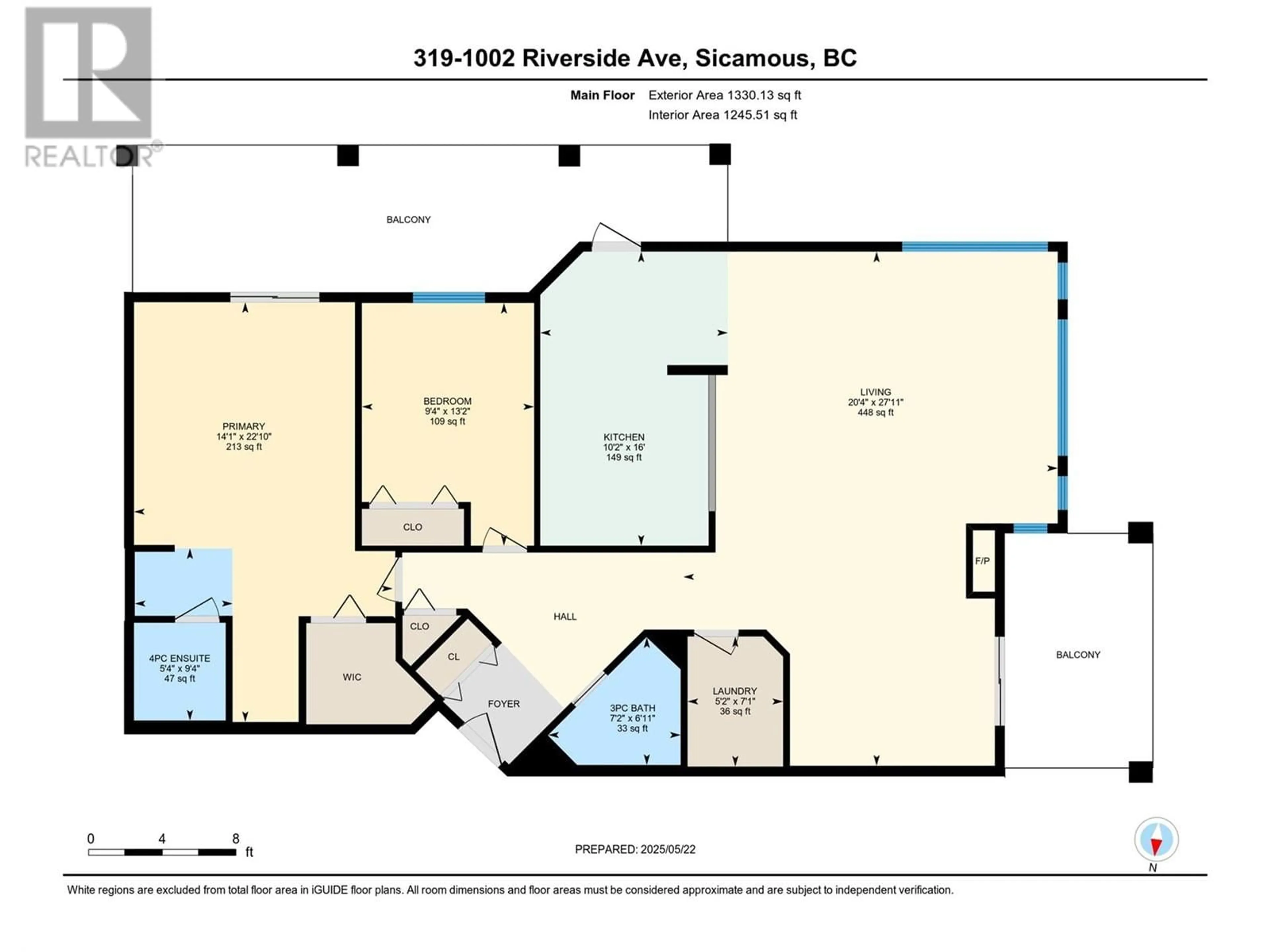 Floor plan for 319 - 1002 RIVERSIDE AVENUE, Sicamous British Columbia V0E2V1