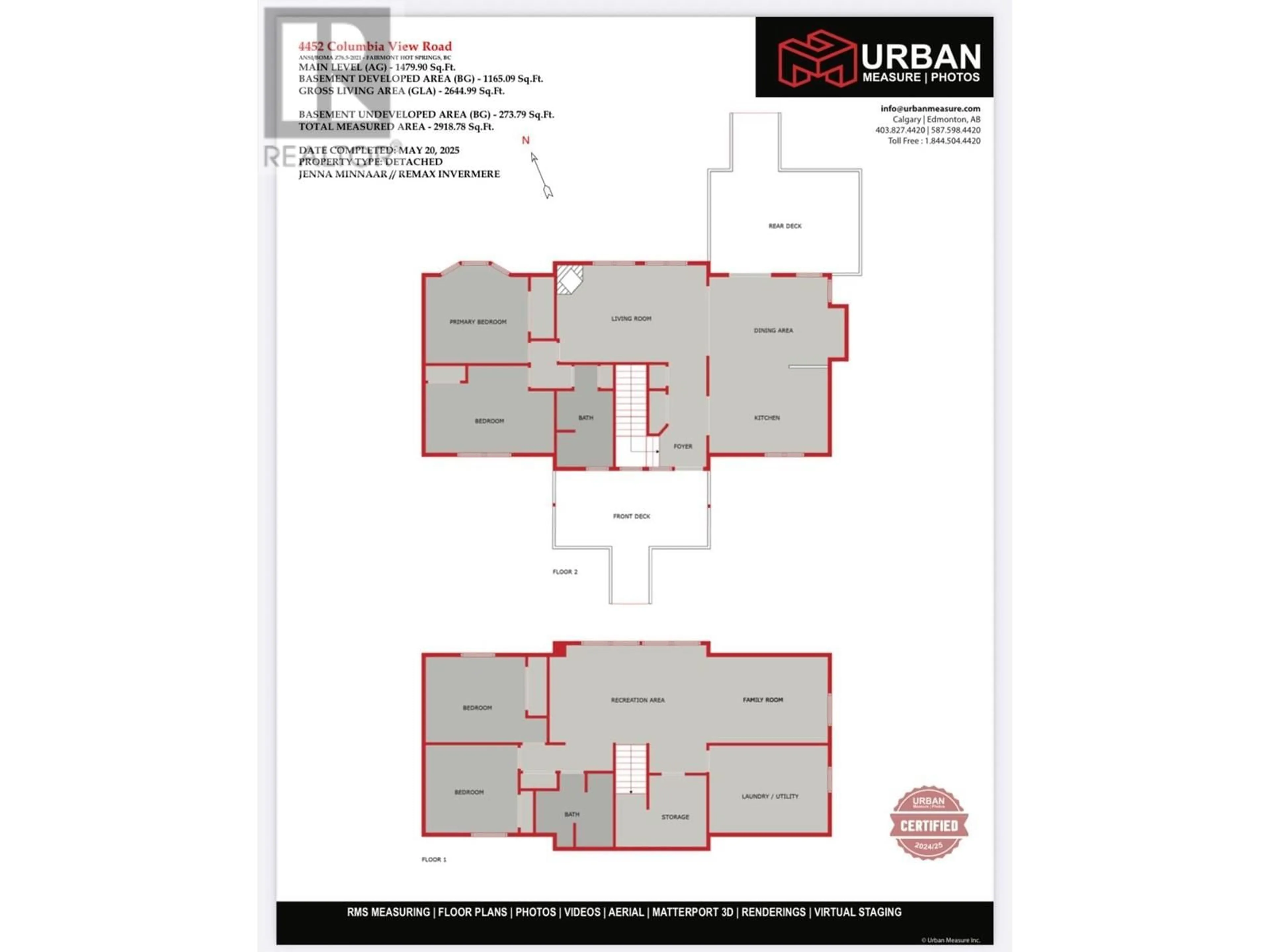 Floor plan for 4452 COLUMBIA VIEW ROAD, Columbia Lake British Columbia V0B1L2