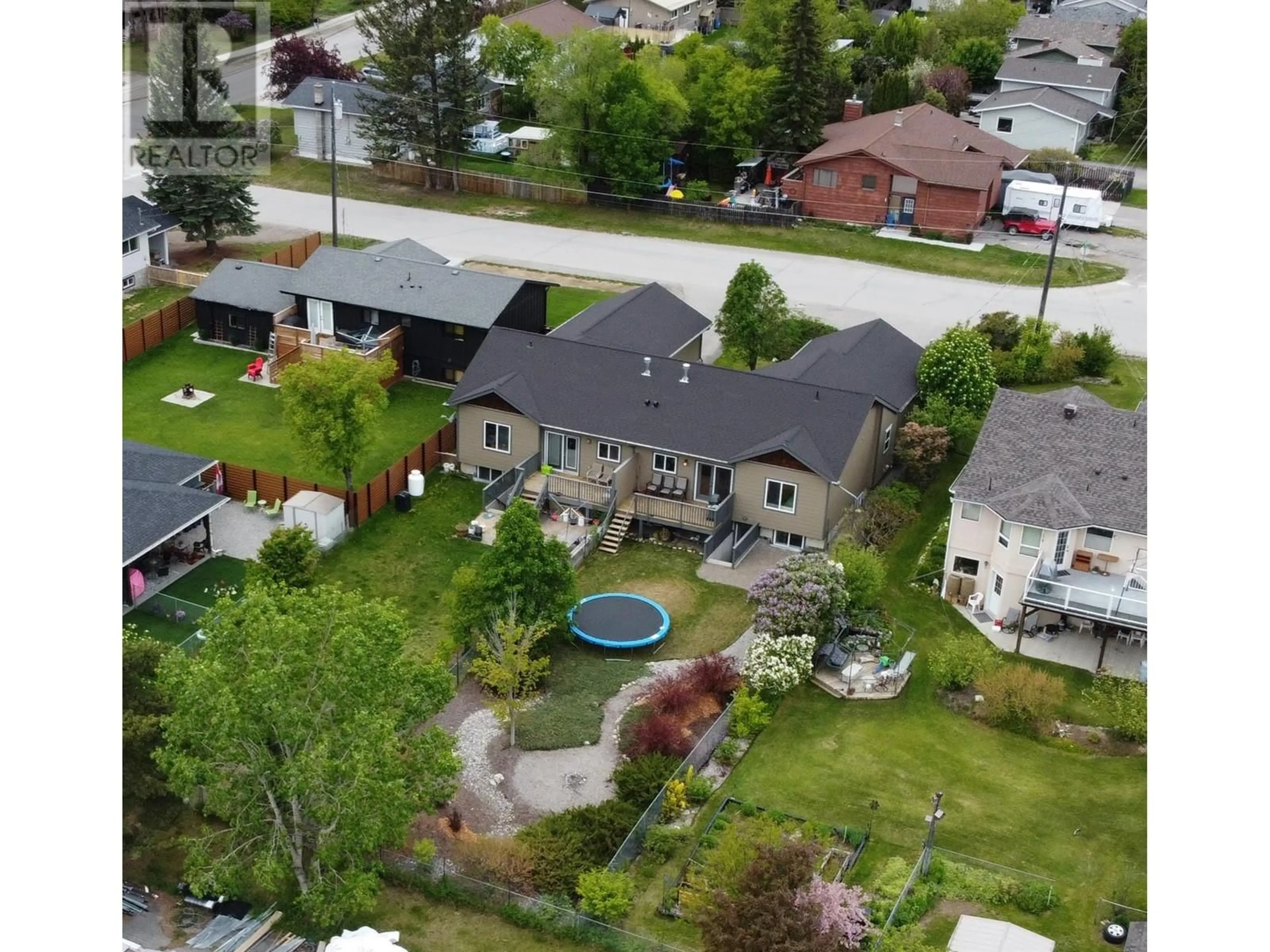 A pic from outside/outdoor area/front of a property/back of a property/a pic from drone, street for 901 12TH AVE AVENUE, Invermere British Columbia V0A1K0