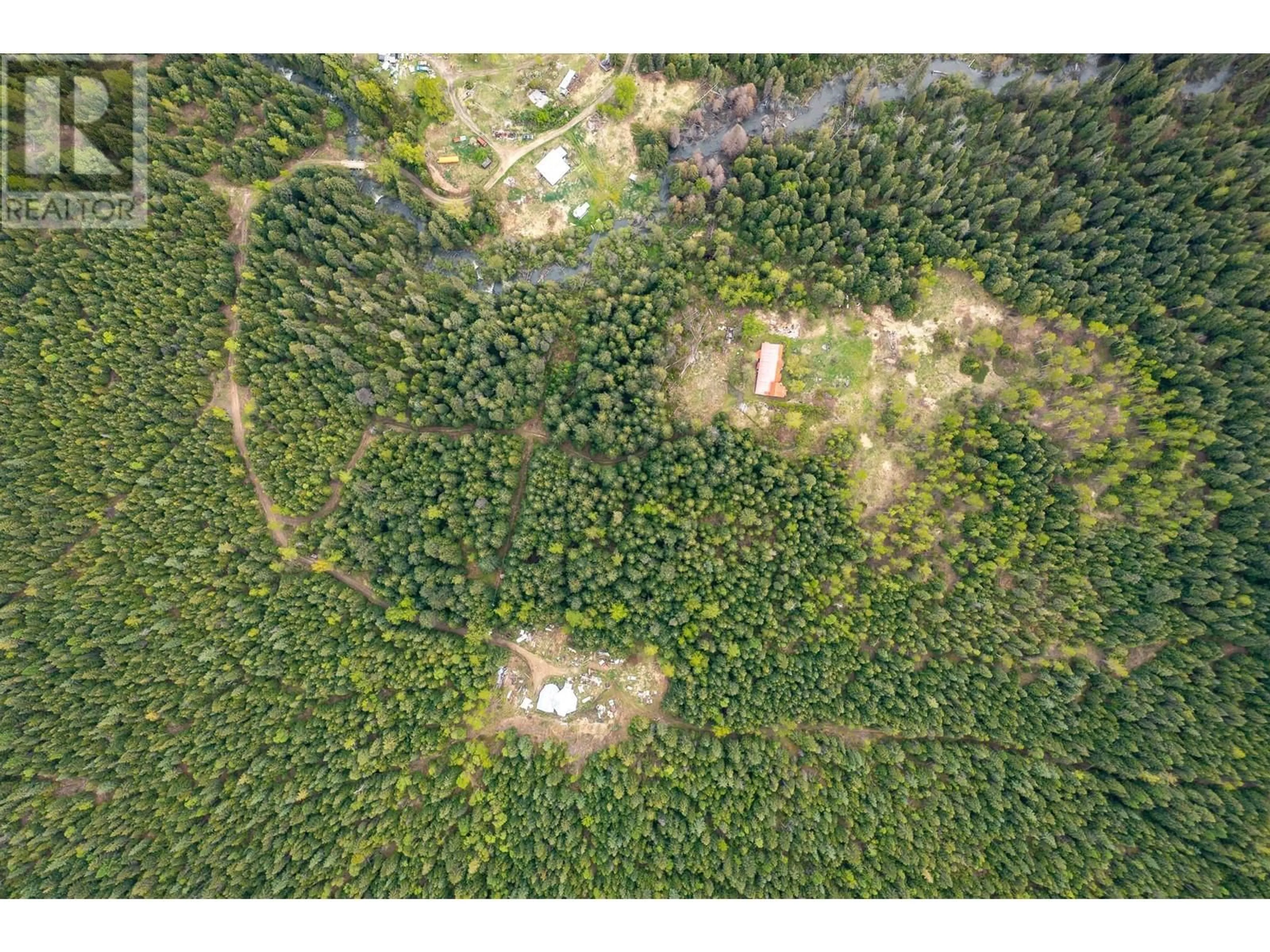 A pic from outside/outdoor area/front of a property/back of a property/a pic from drone, forest/trees view for 2410 TRINITY VALLEY ROAD, Enderby British Columbia V0E1V5