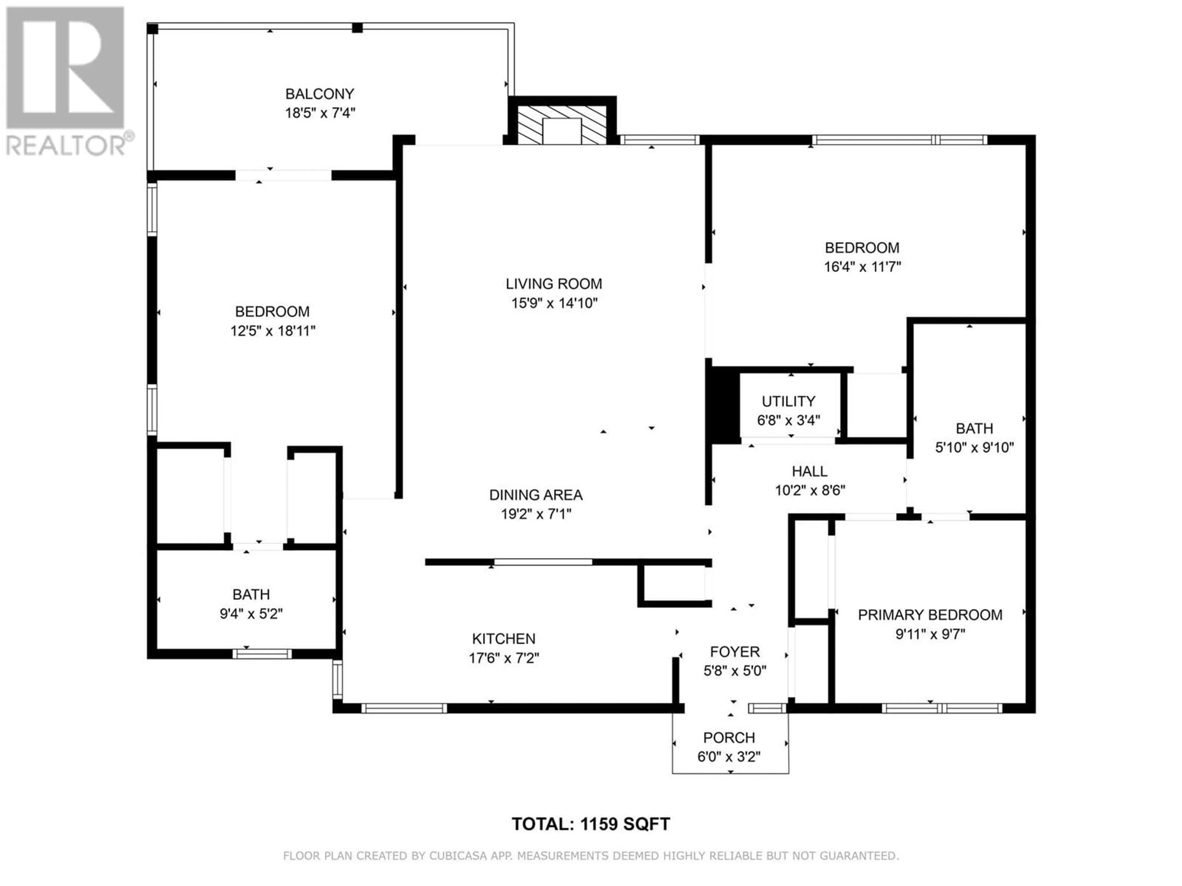 Floor plan for 15 - 171 17TH STREET SOUTHEAST, Salmon Arm British Columbia V1E1P8