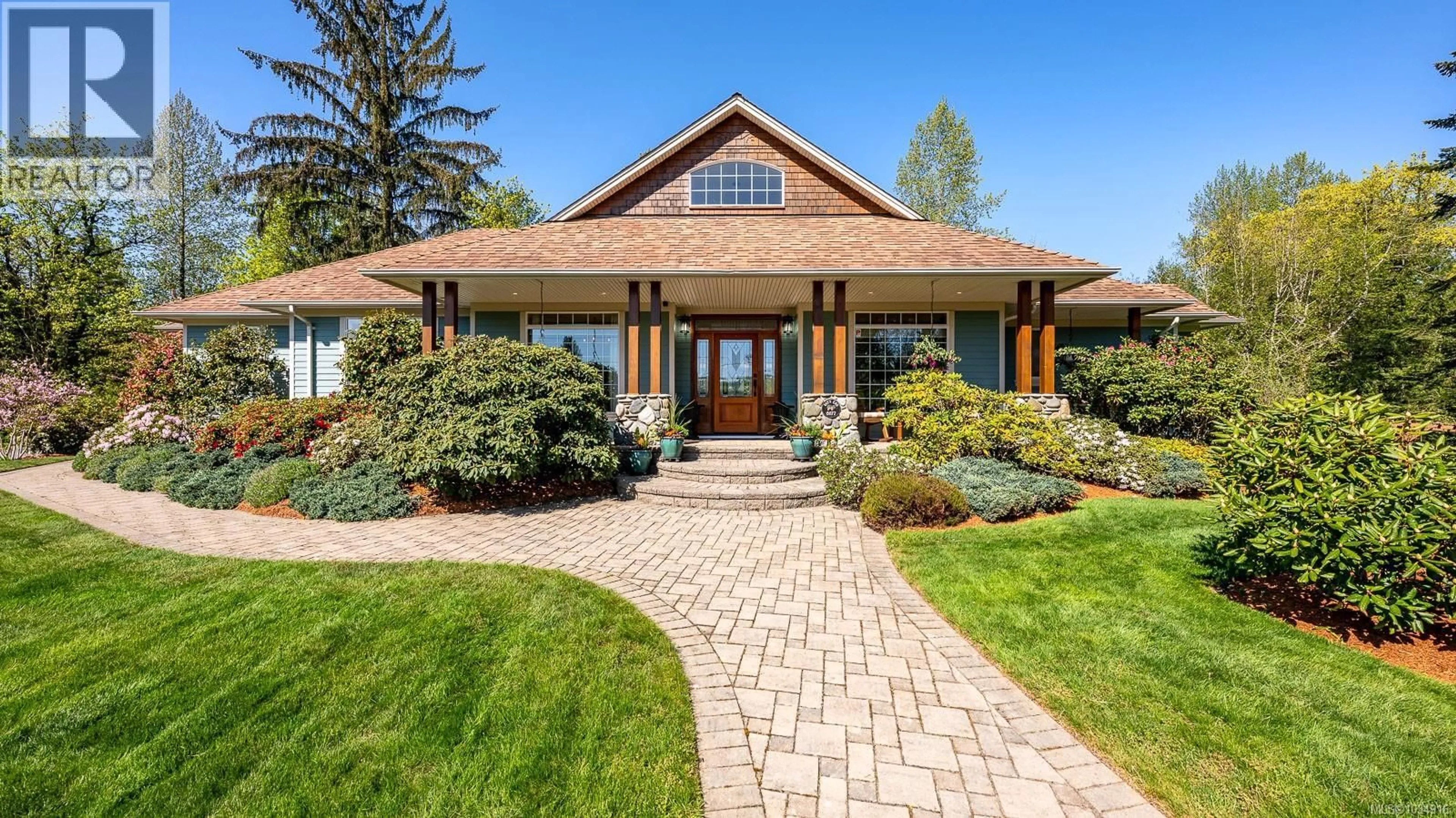 Home with brick exterior material, street for 6077 TODD ROAD, Courtenay British Columbia V9J1P4
