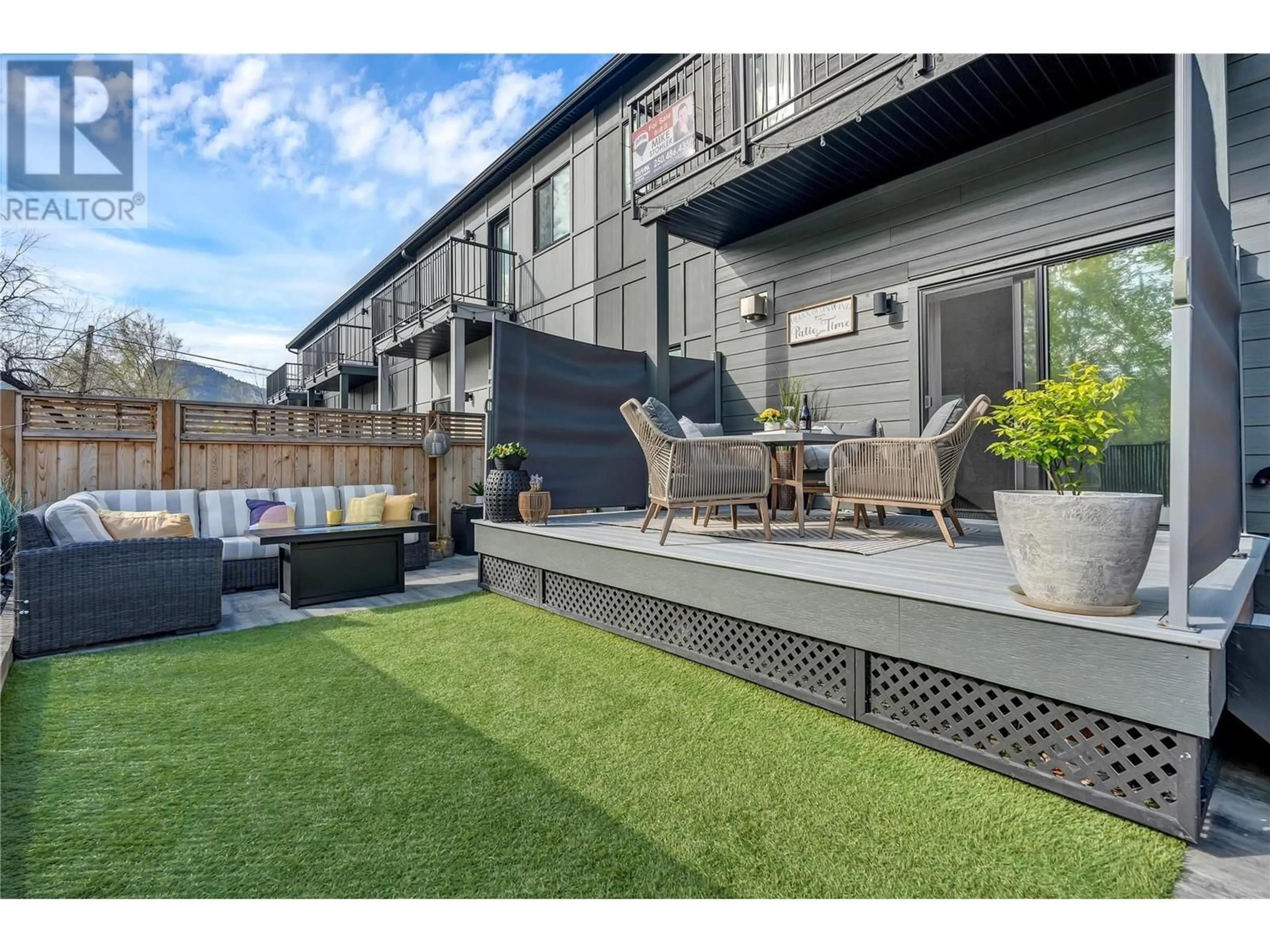 Patio, street for 107 - 5011 TOWGOOD PLACE, Summerland British Columbia V0H1Z9