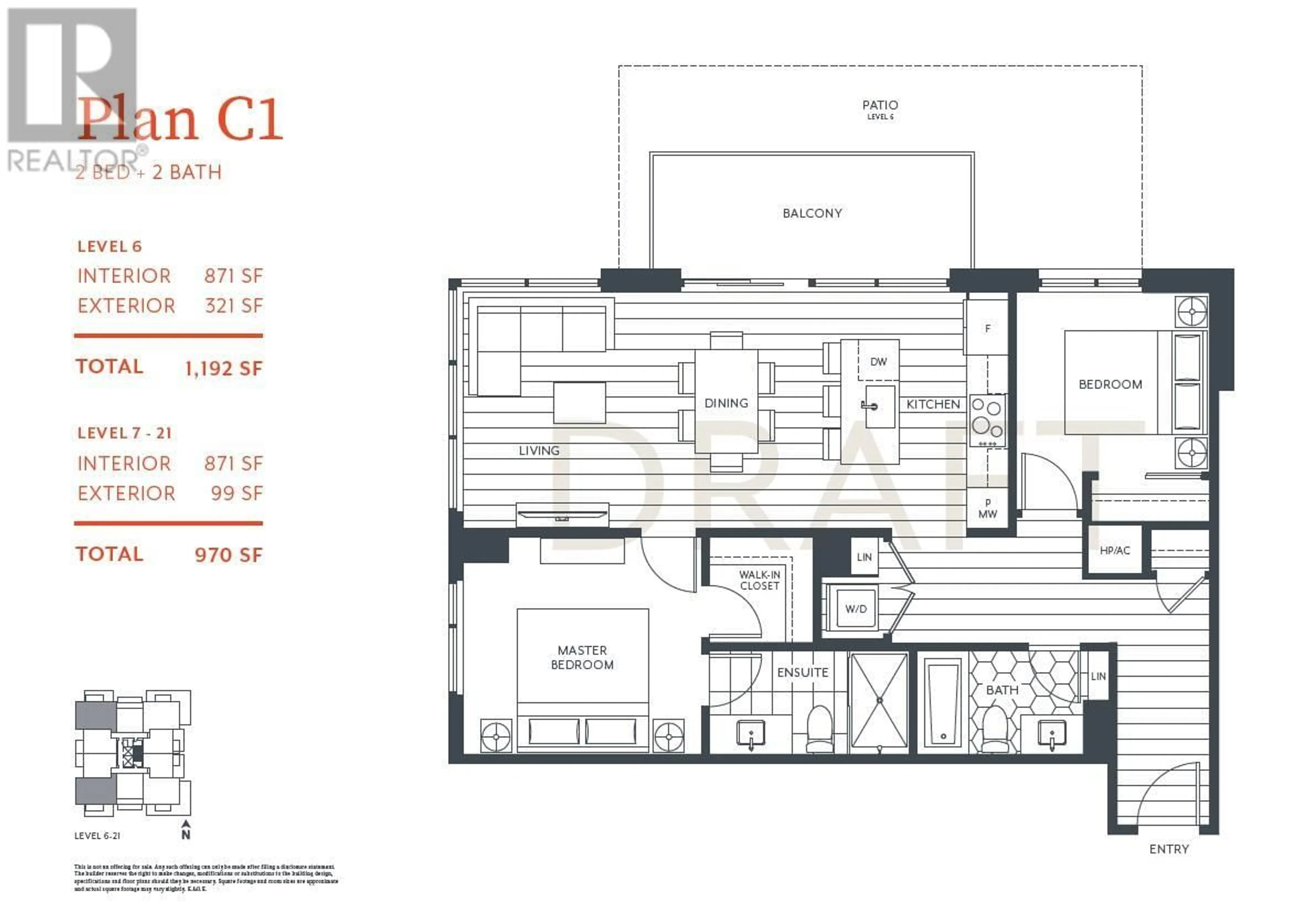 Floor plan for 905 - 1471 ST PAUL STREET, Kelowna British Columbia V1Y0K7