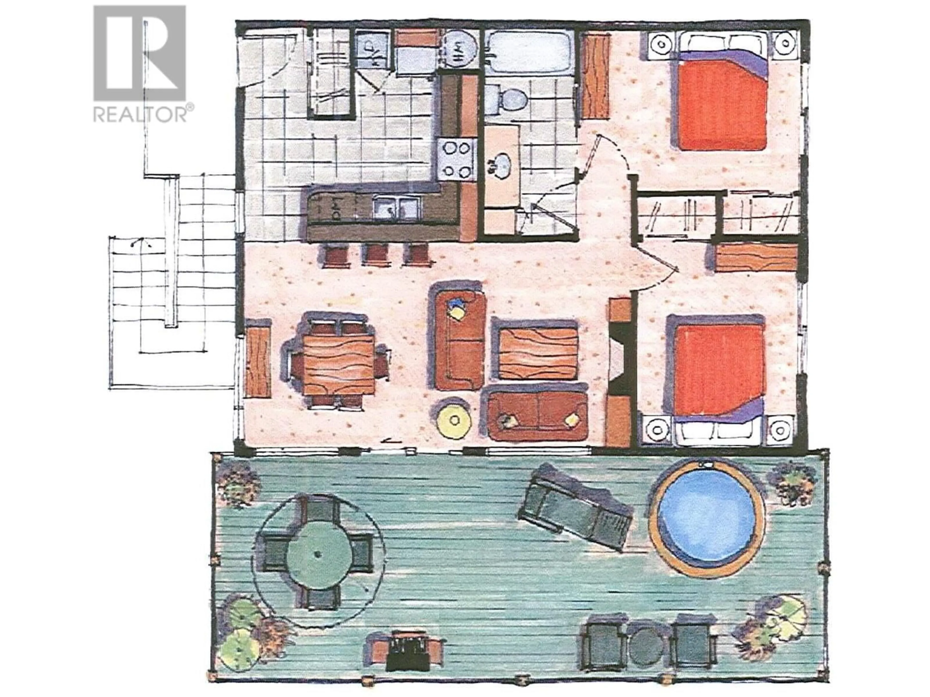 Floor plan for 49 - 1306 HAESLER VIEW, Golden British Columbia V0A1H0