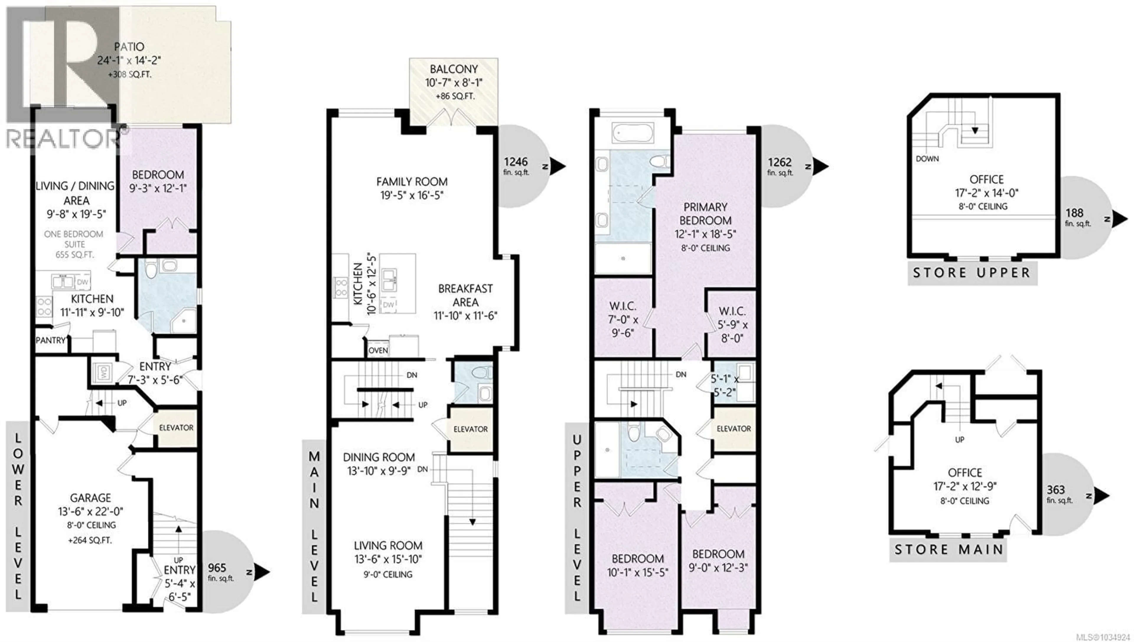 Floor plan for 9708A THIRD STREET, Sidney British Columbia V8L3A2