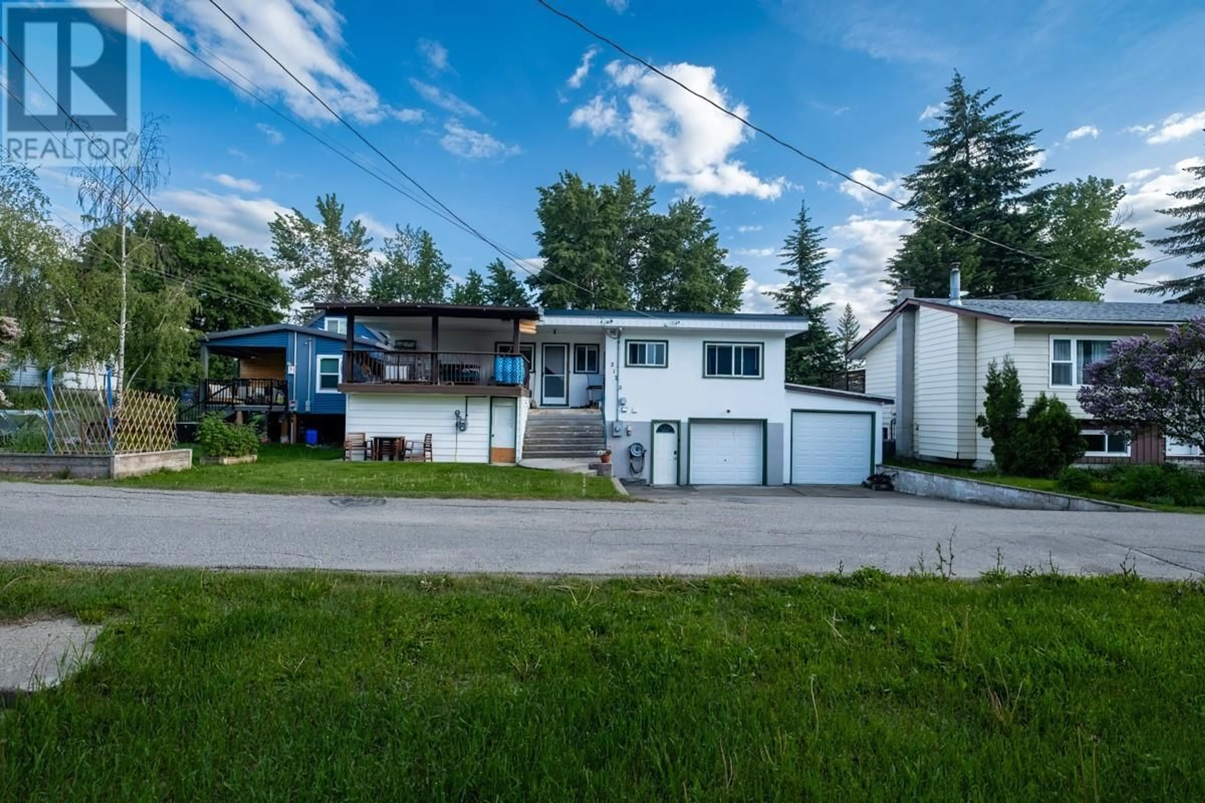 A pic from outside/outdoor area/front of a property/back of a property/a pic from drone, street for 2120 THIRD AVENUE, Rossland British Columbia V0G1Y0