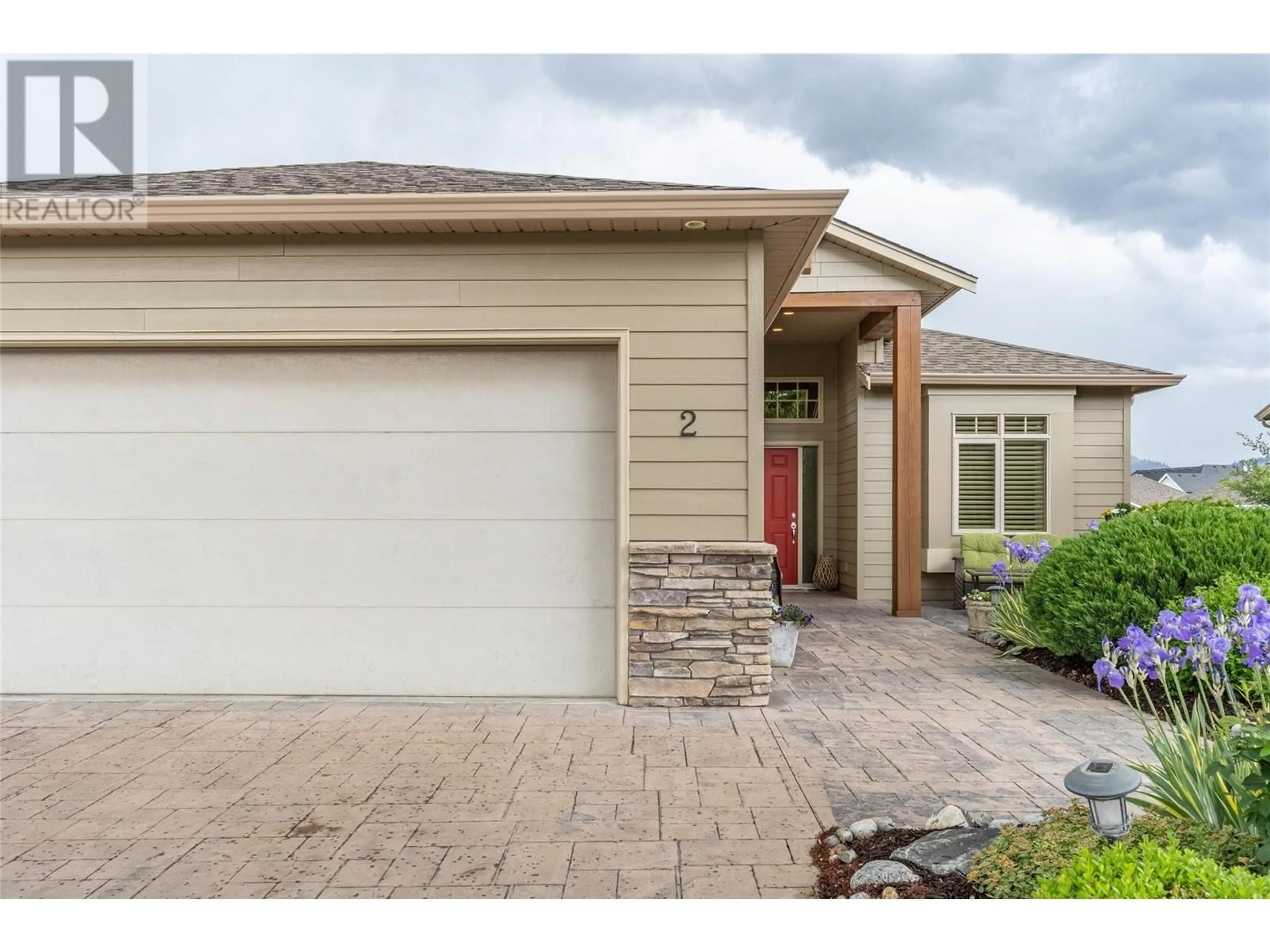 Home with brick exterior material, street for 2 - 6833 MEADOWS DRIVE, Oliver British Columbia V0H1T4