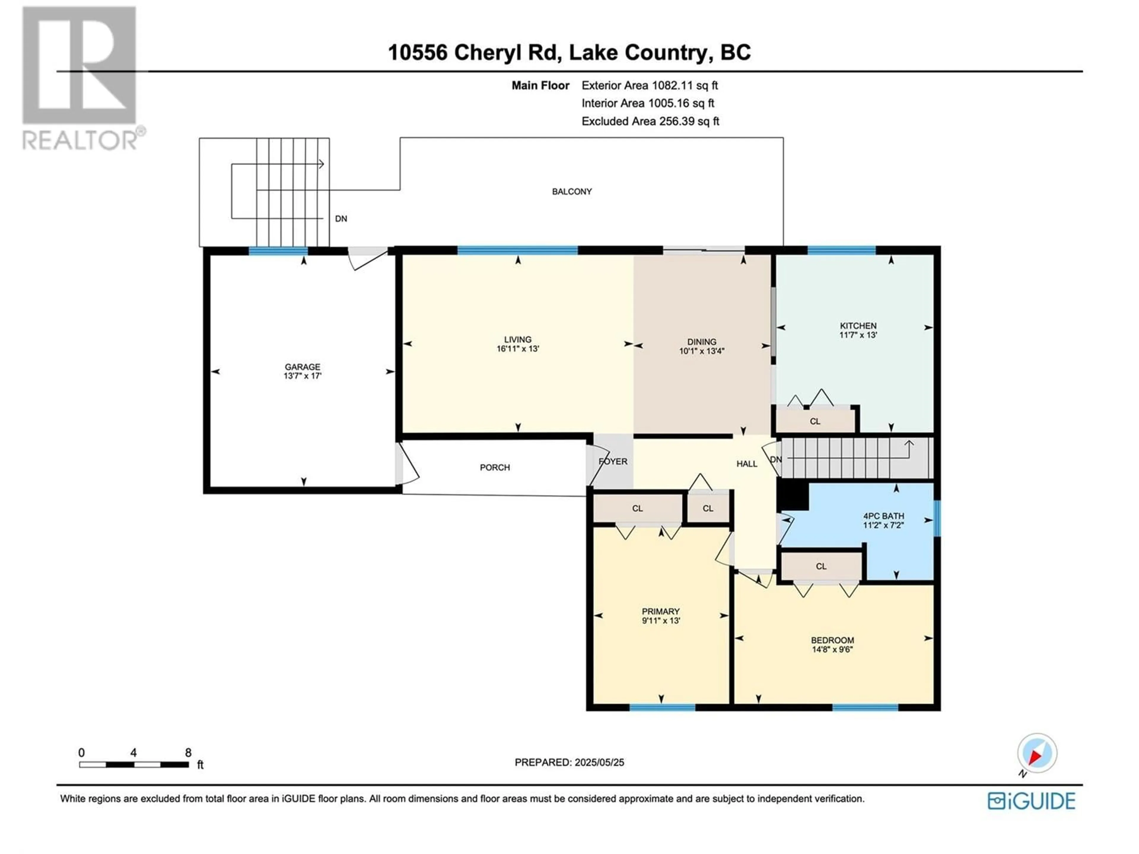 Floor plan for 10556 CHERYL ROAD, Lake Country British Columbia V4V1W3