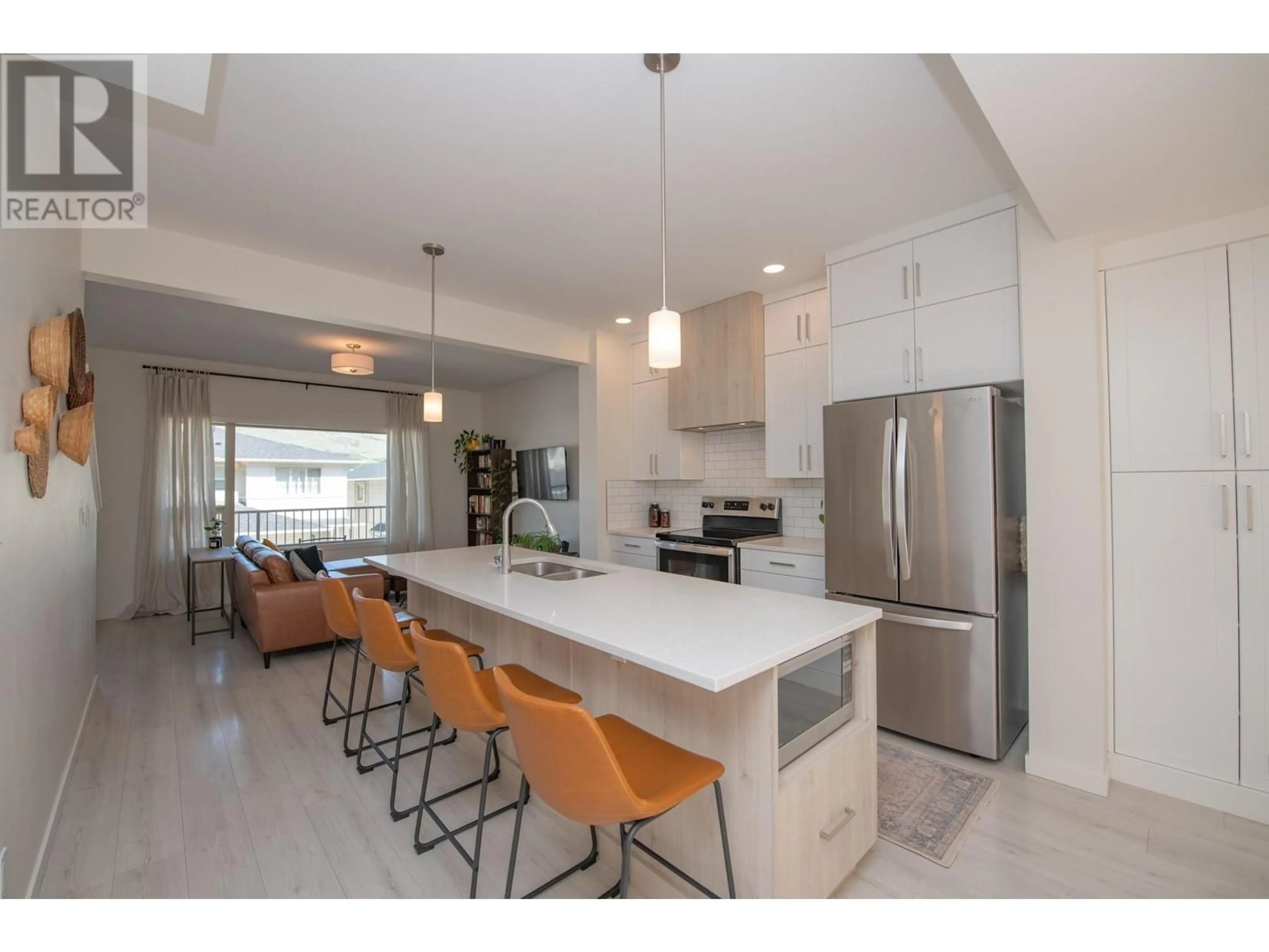 Open concept kitchen, ceramic/tile floor for 46 - 4600 OKANAGAN AVENUE, Vernon British Columbia V1T0A8
