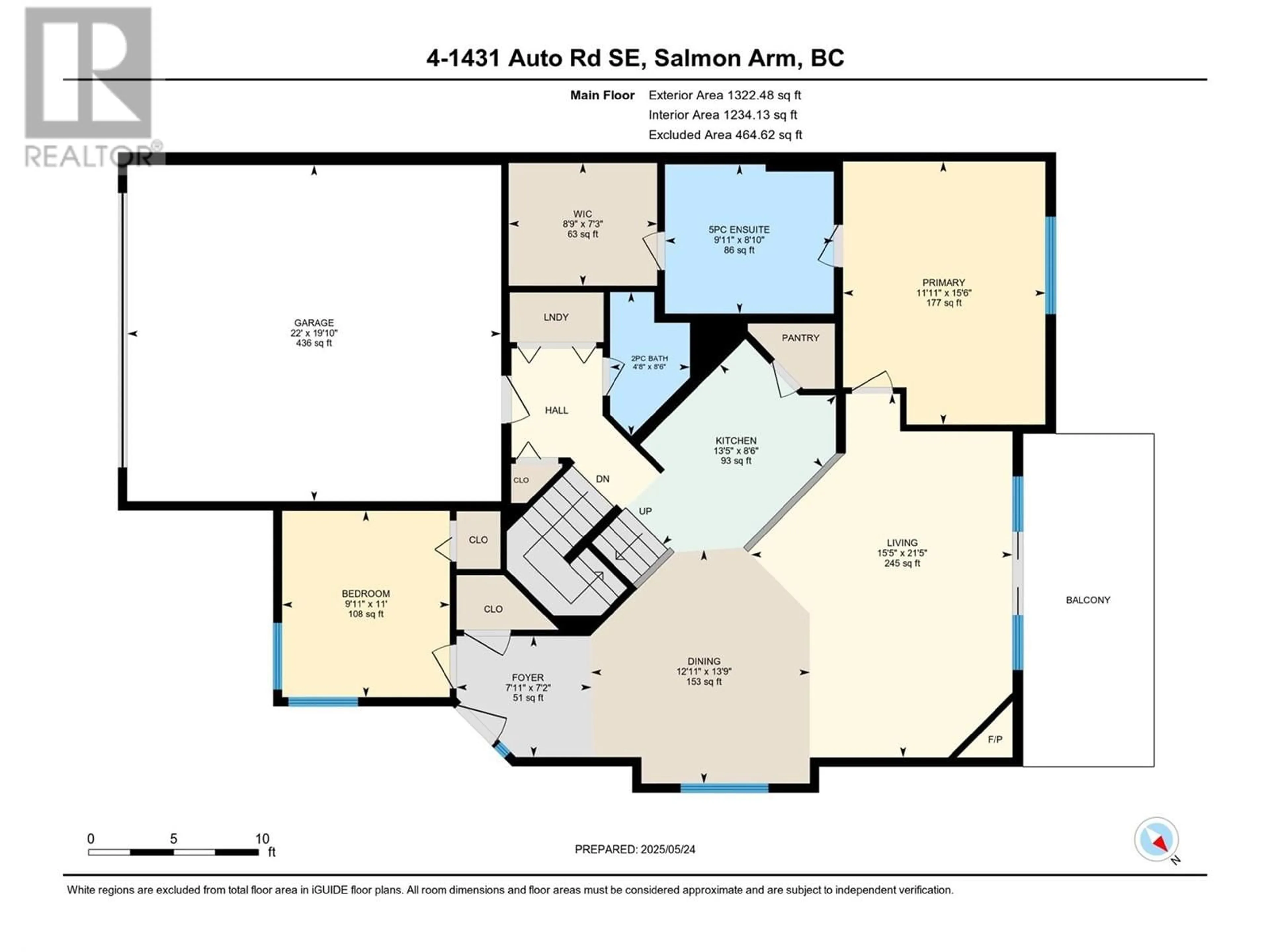 Floor plan for 4 - 1431 AUTO ROAD SOUTHEAST, Salmon Arm British Columbia V1E0C1