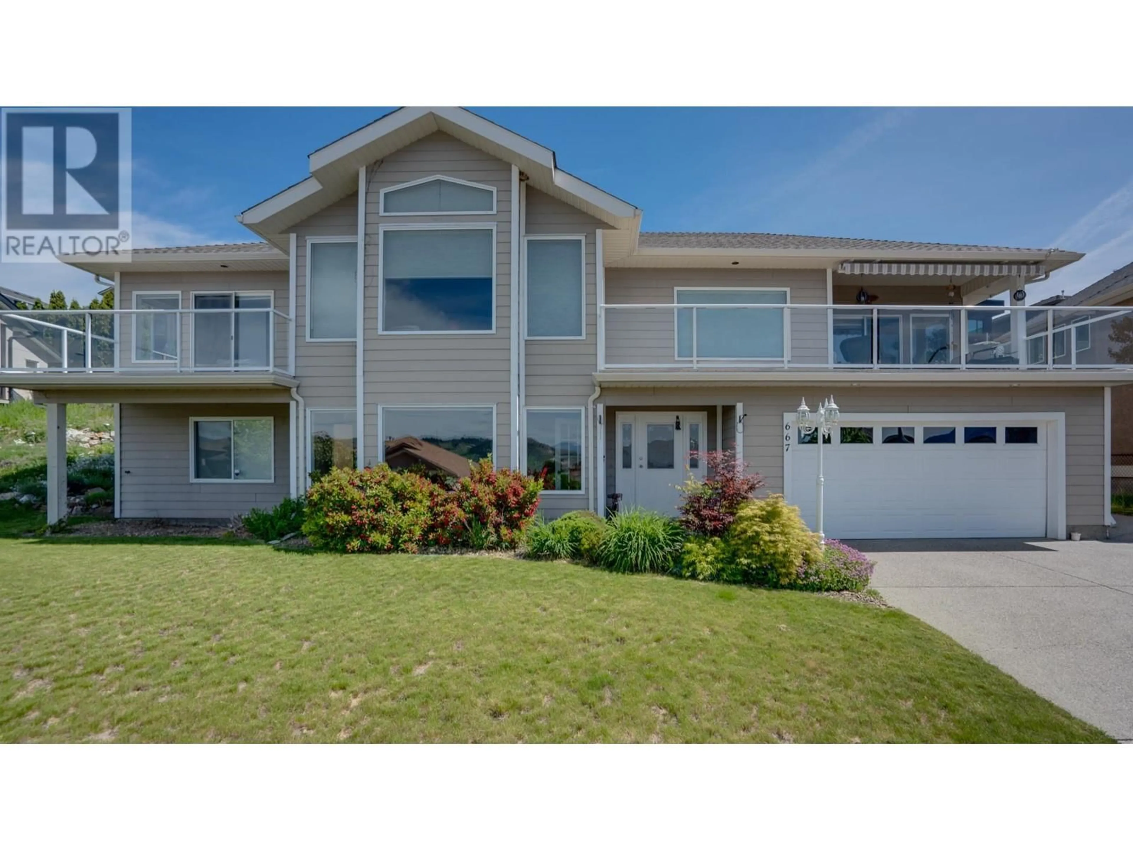 Home with vinyl exterior material, unknown for 667 MT. YORK DRIVE, Coldstream British Columbia V1B3X2