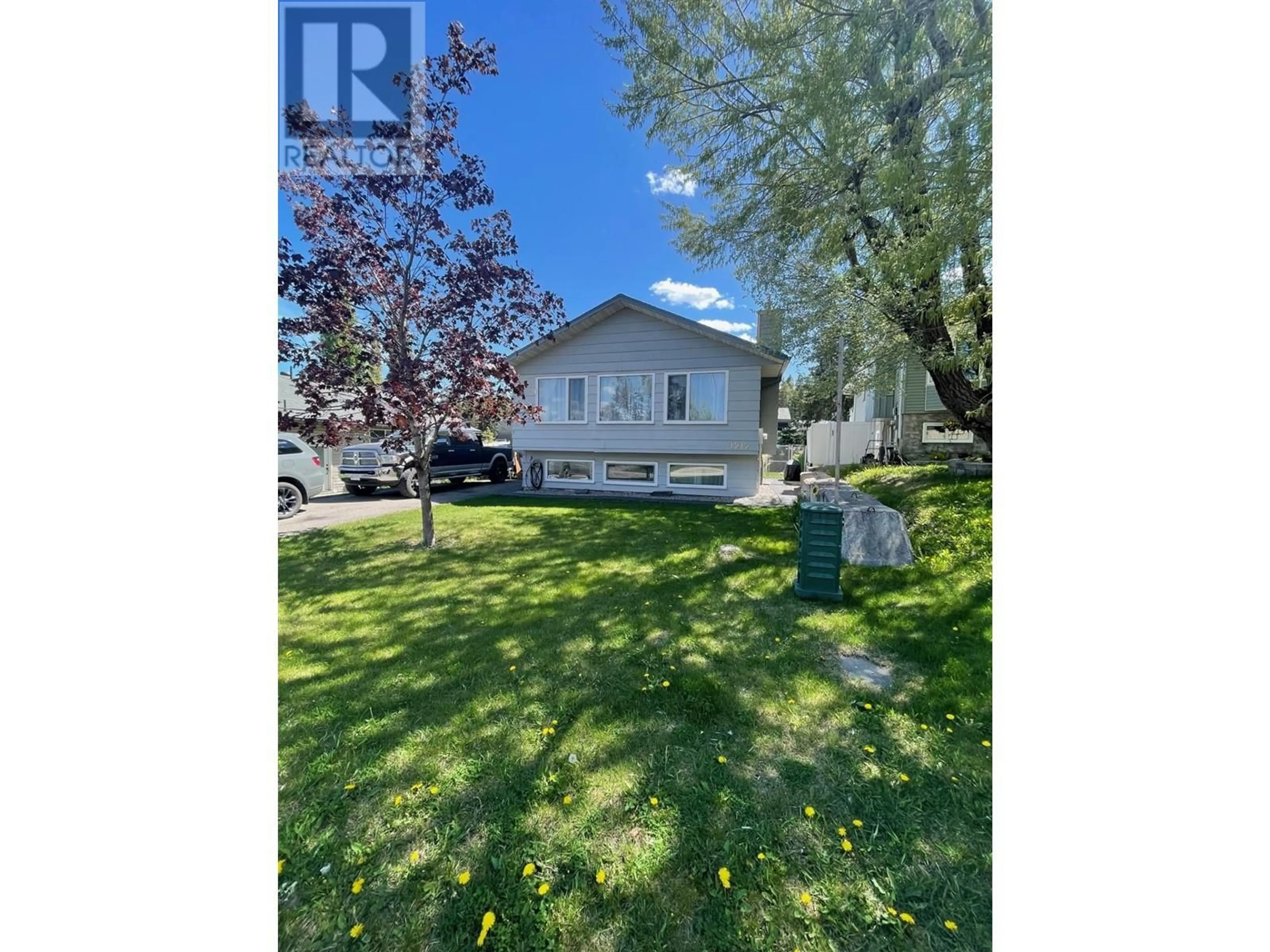 A pic from outside/outdoor area/front of a property/back of a property/a pic from drone, street for 1212 HICKORY CRESCENT, Sparwood British Columbia V0B2G2