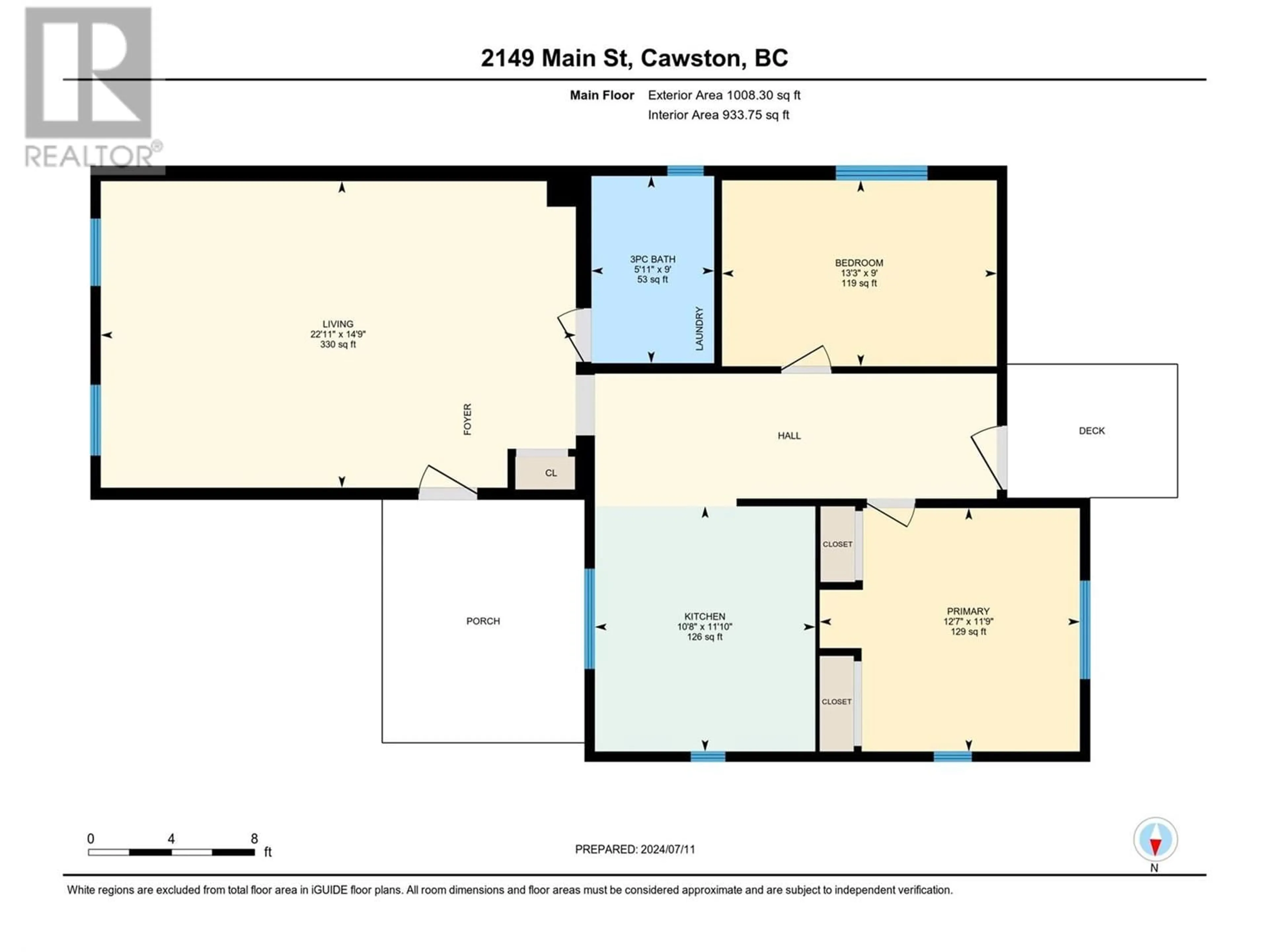 Floor plan for 2149 MAIN STREET, Cawston British Columbia V0X1C1