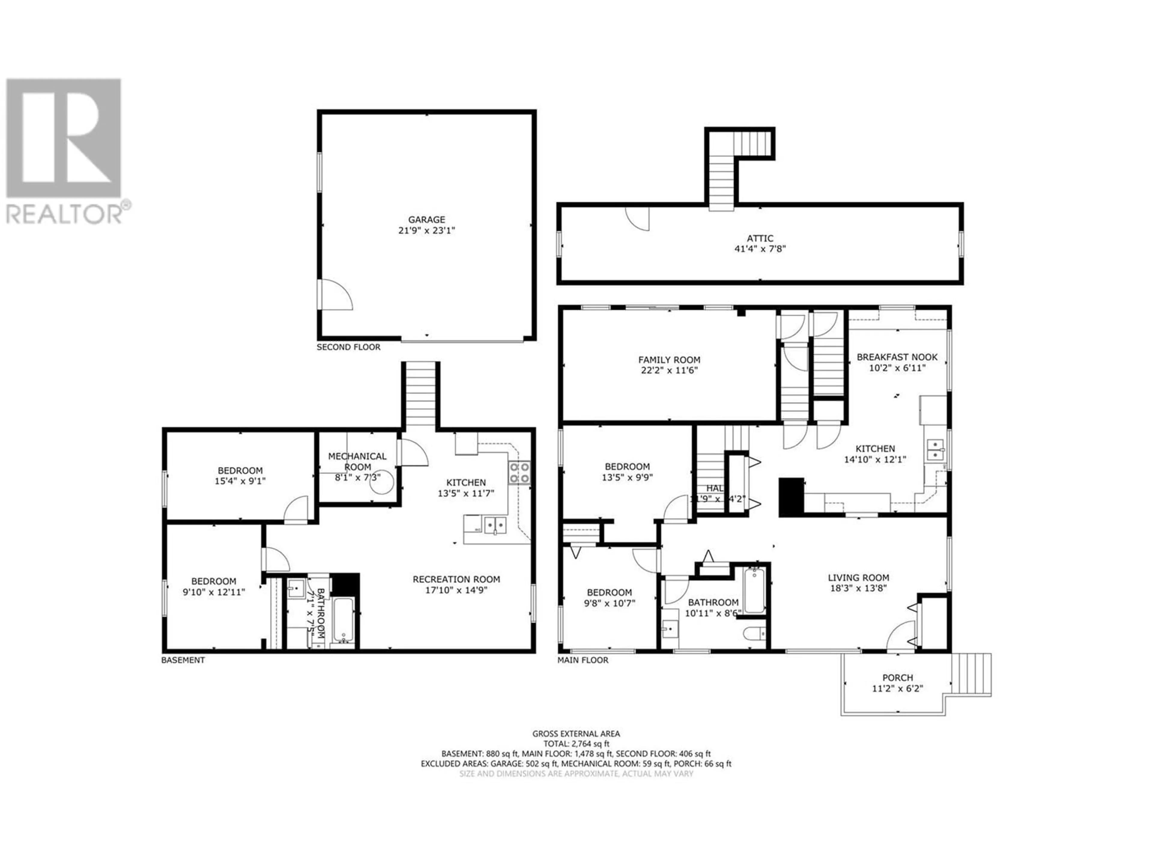 Floor plan for 2560 COLONY STREET, Armstrong British Columbia V0E1B2