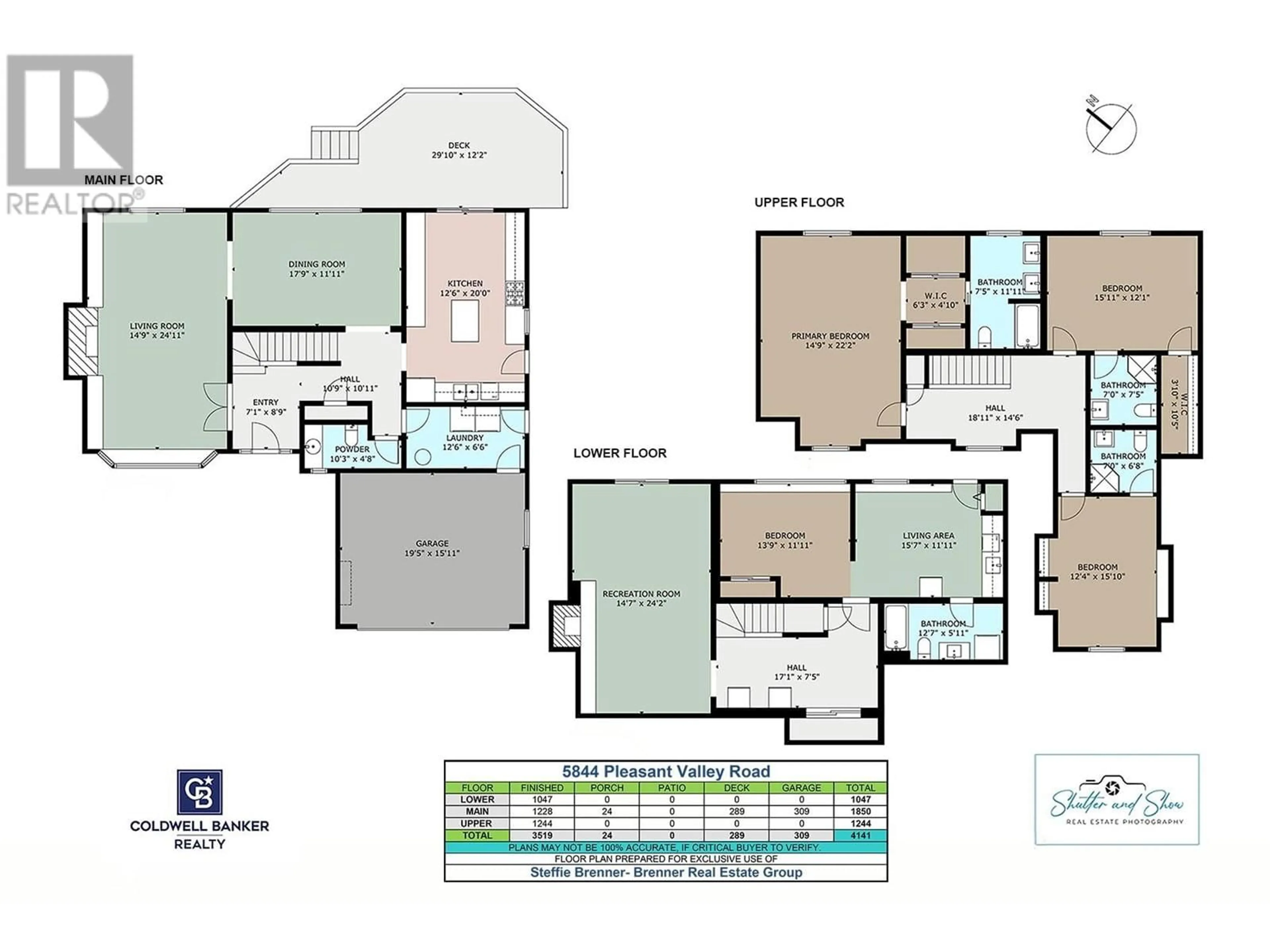 Floor plan for 5844 PLEASANT VALLEY ROAD, Vernon British Columbia V1B3L6