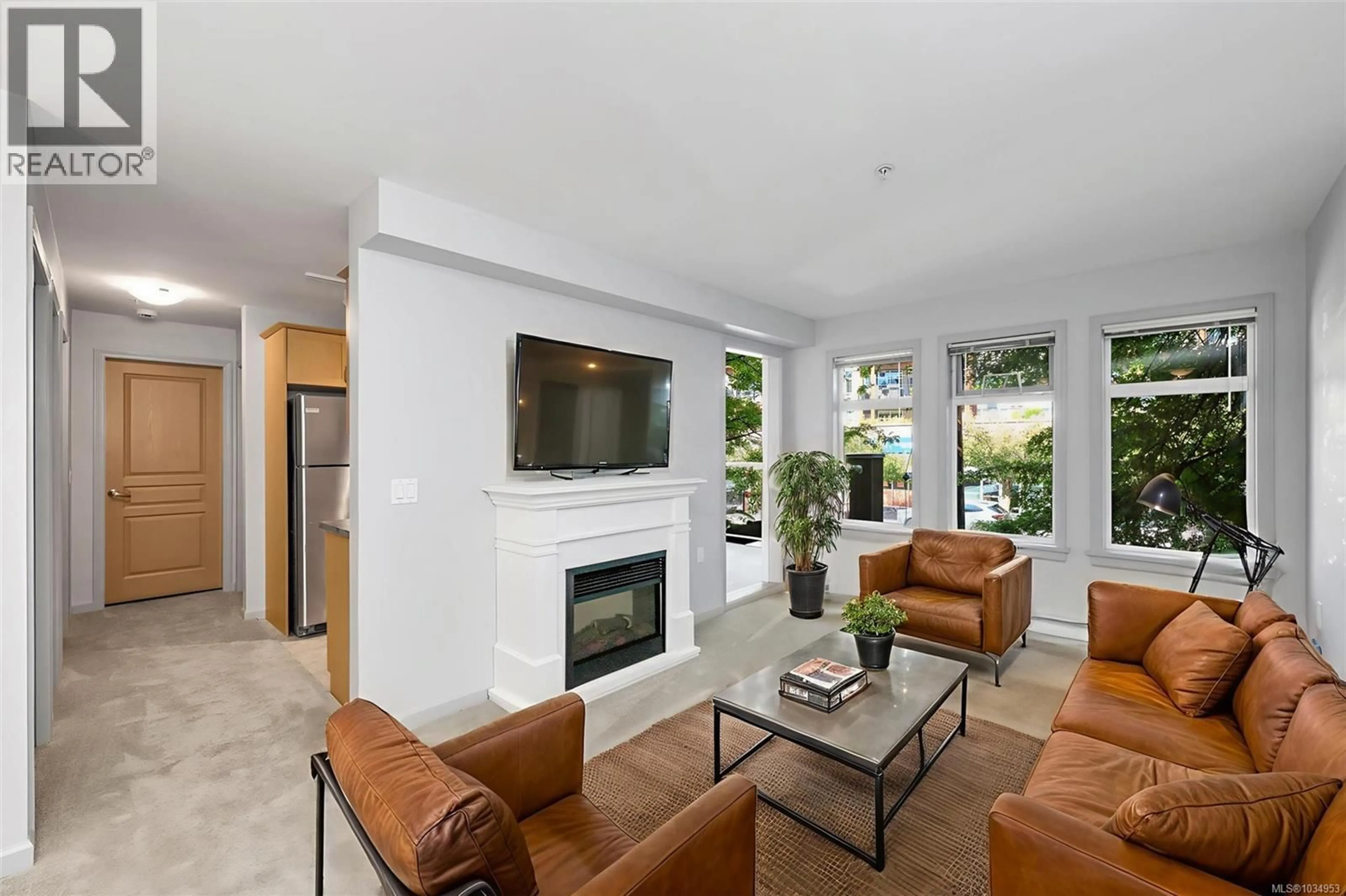Living room with furniture, unknown for 214 - 655 GOLDSTREAM AVENUE, Langford British Columbia V9B0G2
