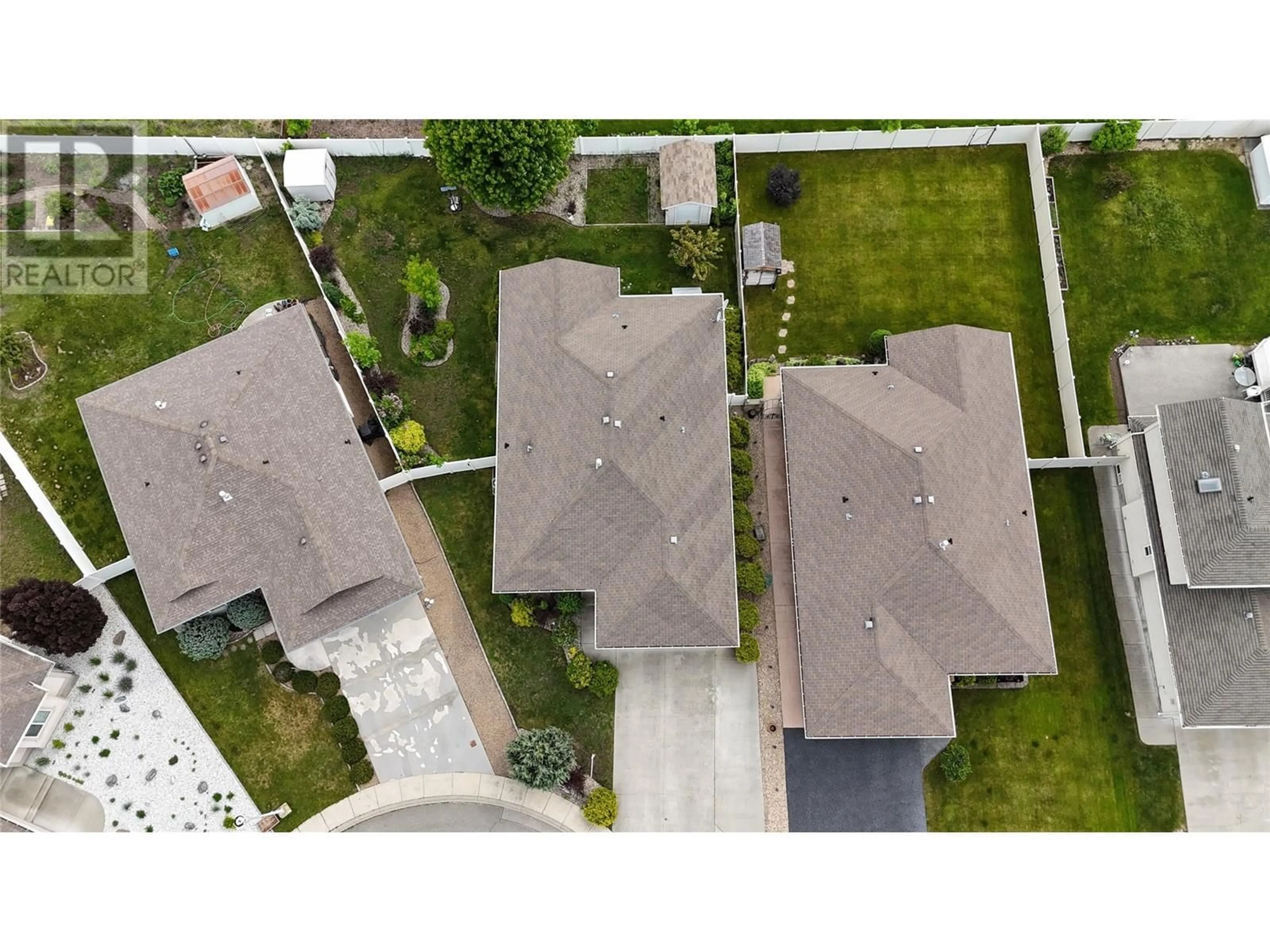 A pic from outside/outdoor area/front of a property/back of a property/a pic from drone, street for 2160 BRYCEN PLACE, Grand Forks British Columbia V0H1H0