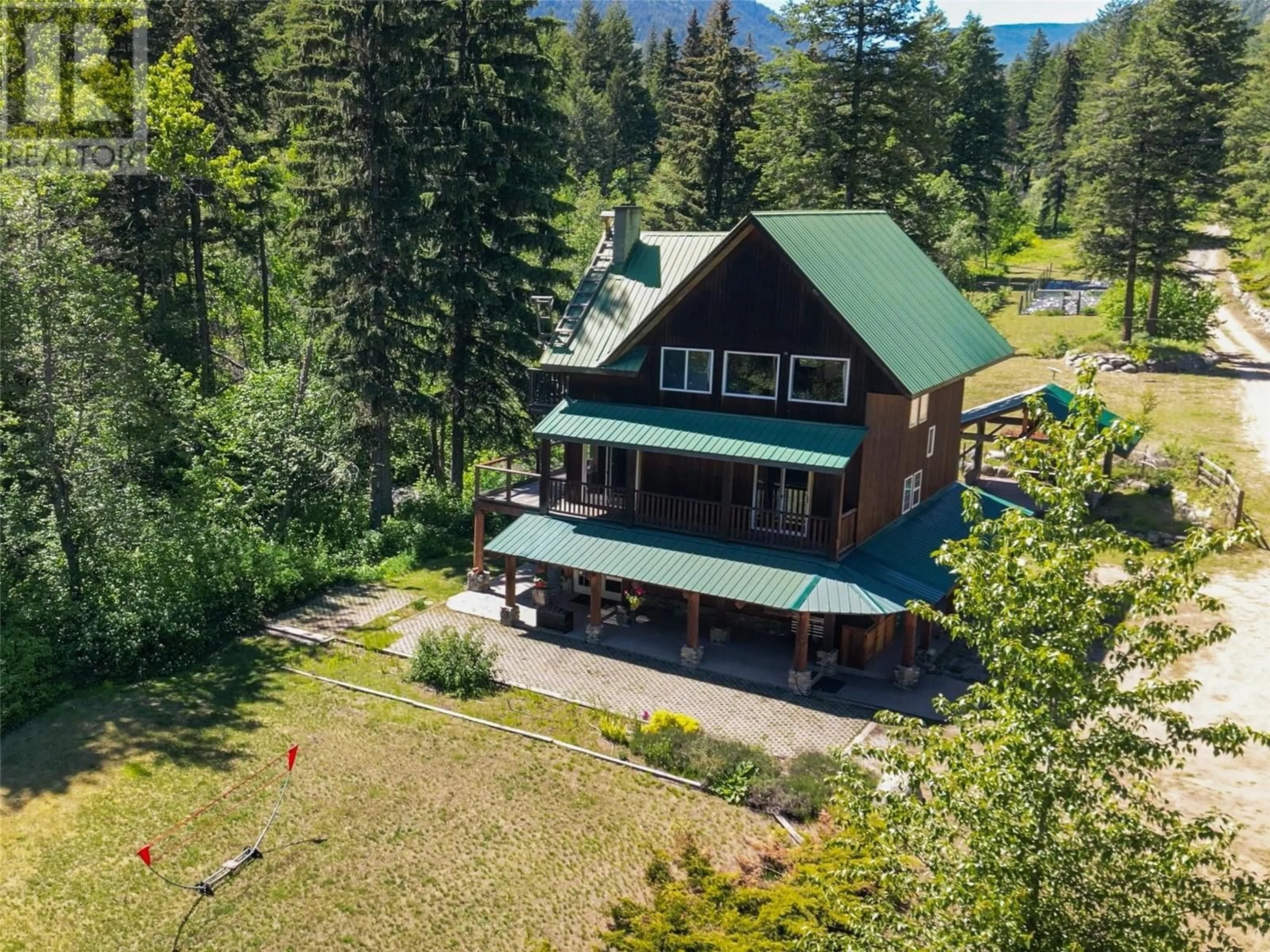 A pic from outside/outdoor area/front of a property/back of a property/a pic from drone, mountain view for 1907 GREEN MOUNTAIN ROAD, Penticton British Columbia V2A0E6