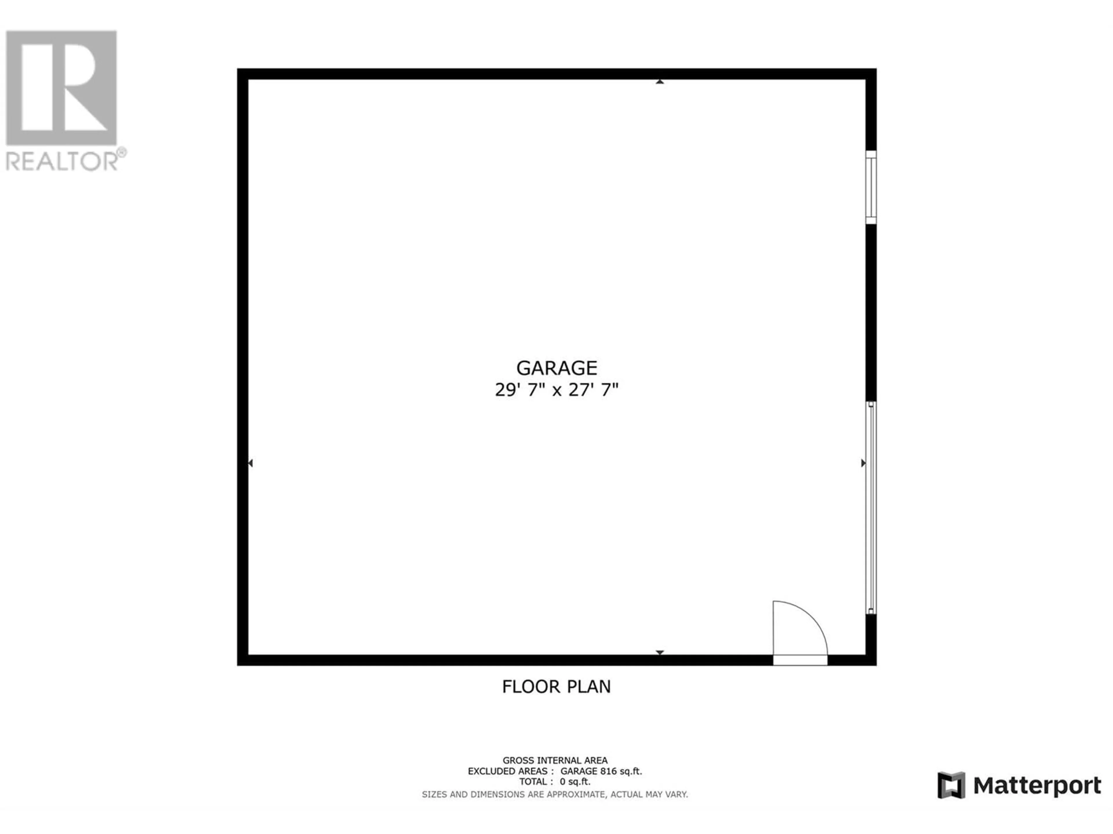 Floor plan for 4205 34 STREET, Vernon British Columbia V1T5Y5