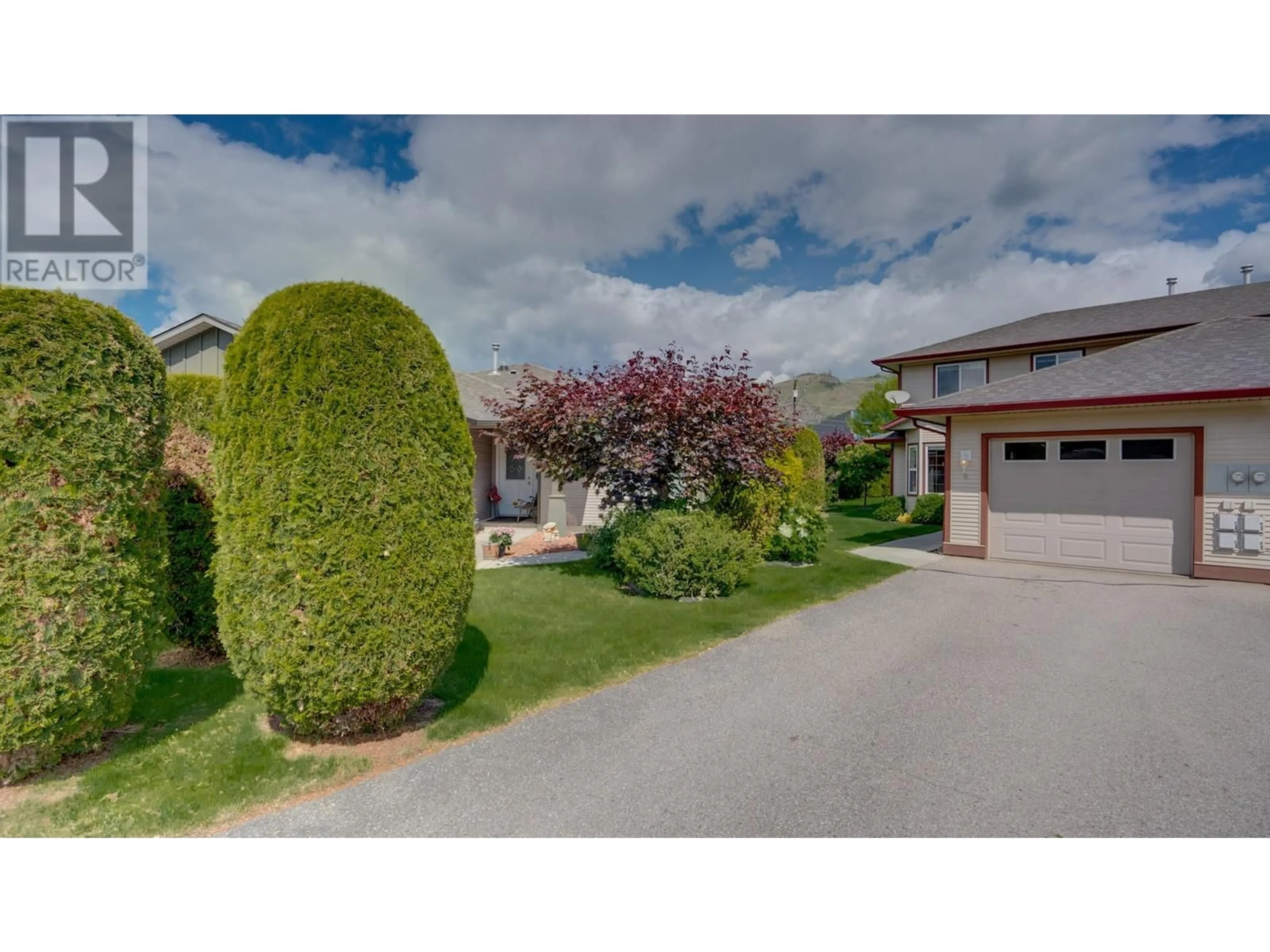A pic from outside/outdoor area/front of a property/back of a property/a pic from drone, street for 8 - 5200 25 AVENUE, Vernon British Columbia V1T9V6